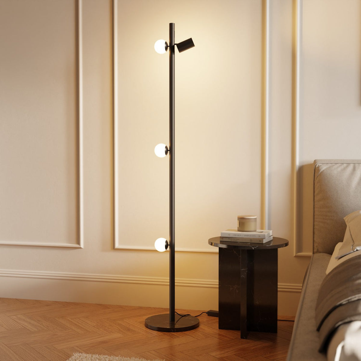 Hula modular floor lamp