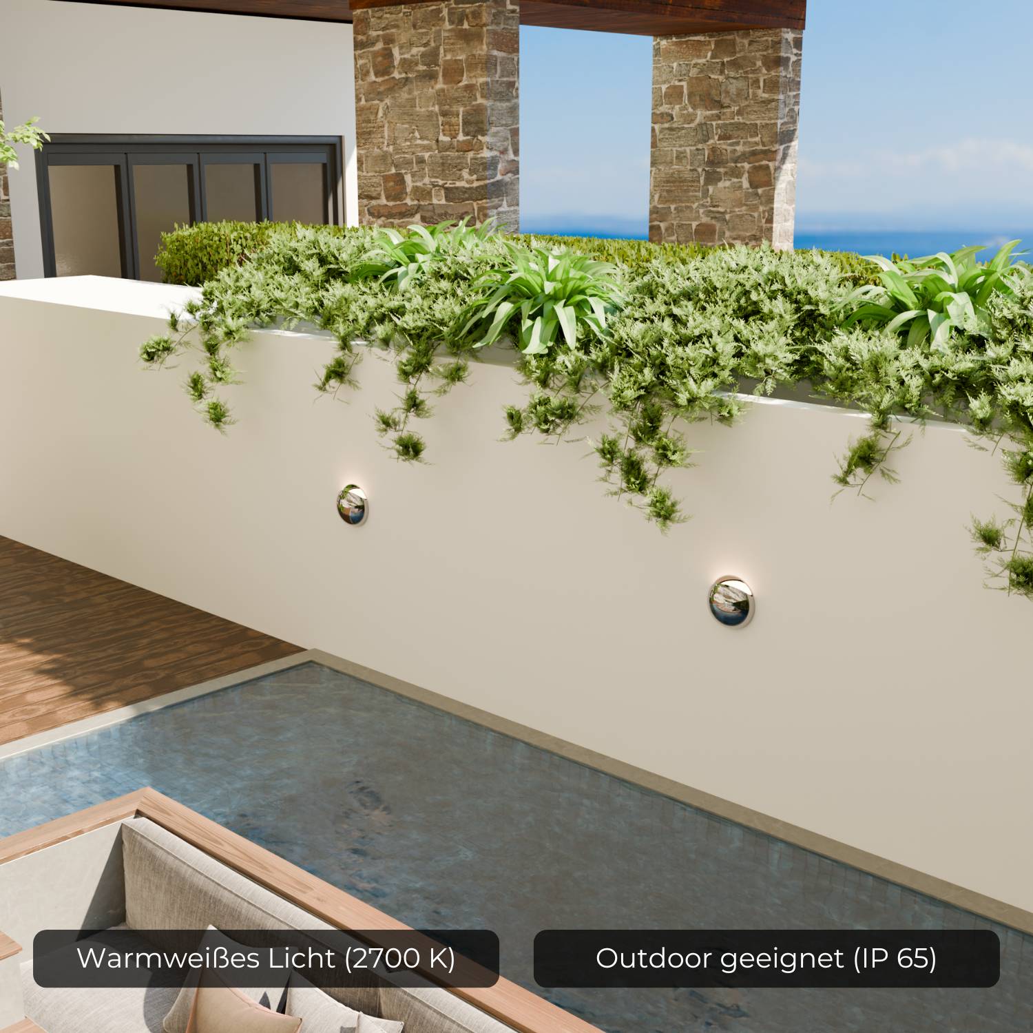 Pela wall light