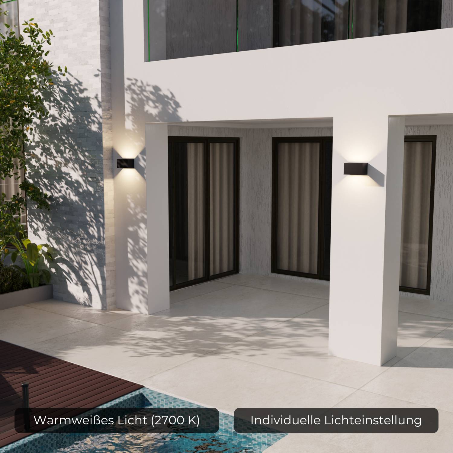Teja wall light