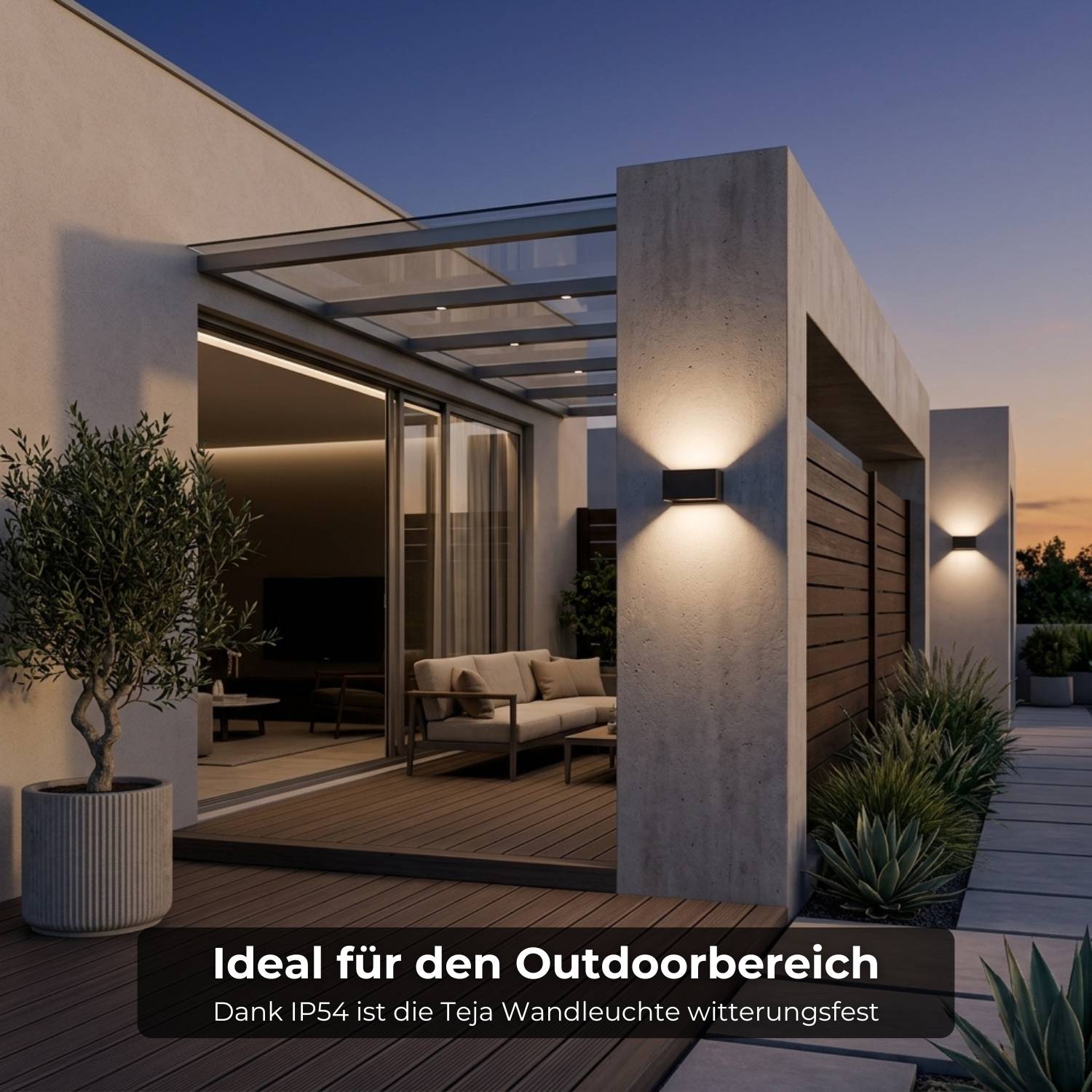 Teja wall light