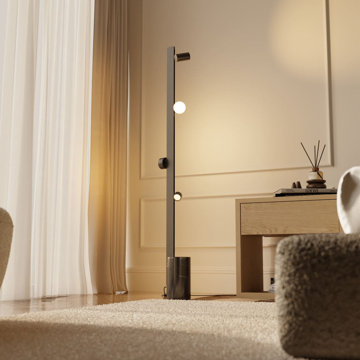 Azena modular floor lamp