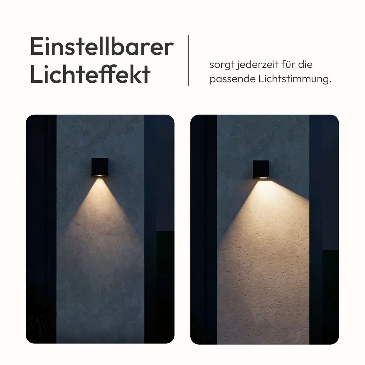 Havis solar wall light
