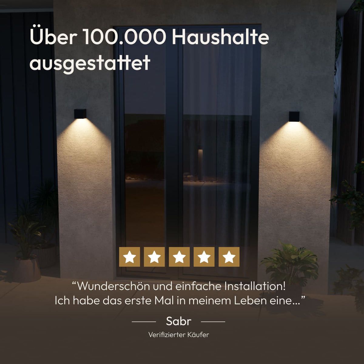 Havis solar wall light