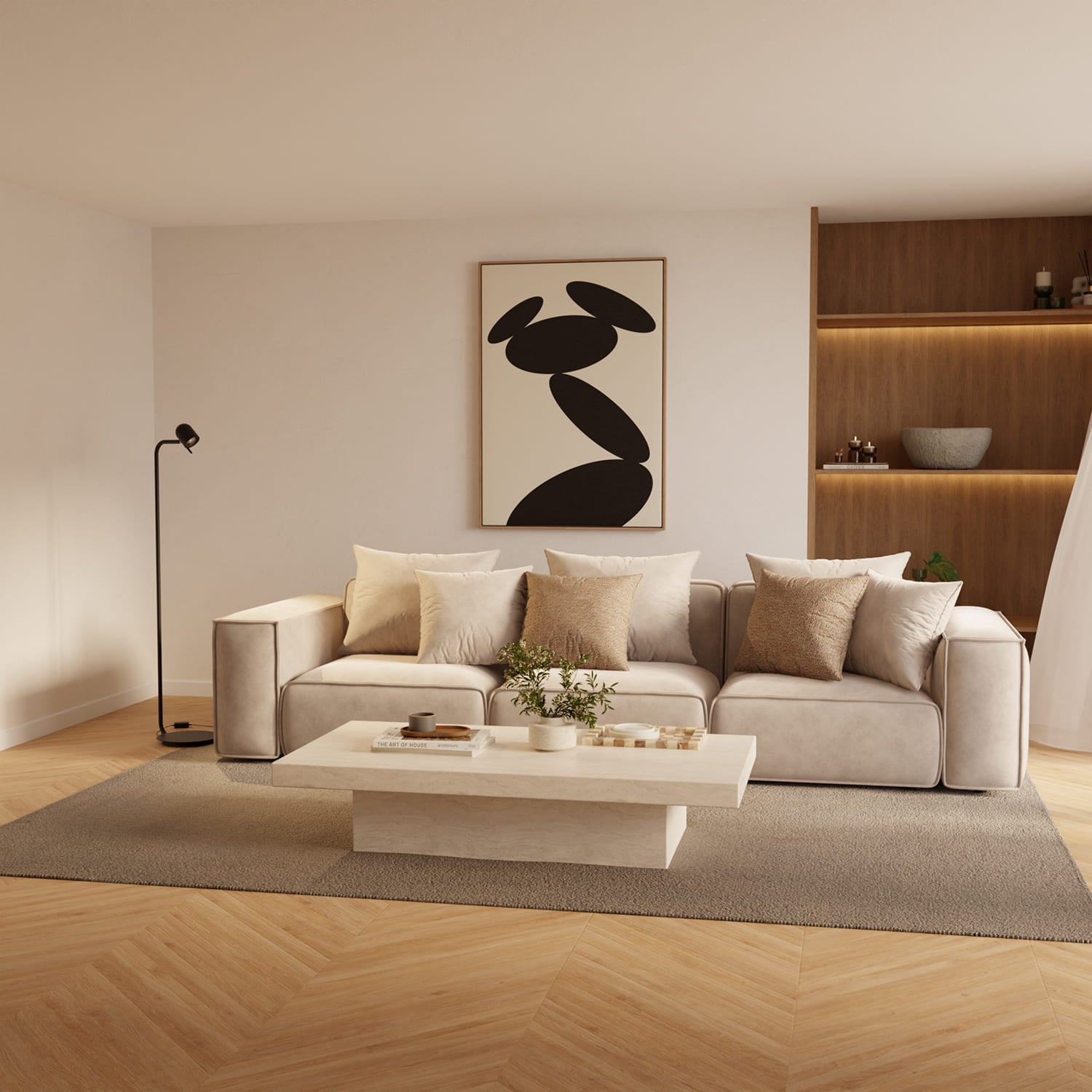 Lapan floor lamp