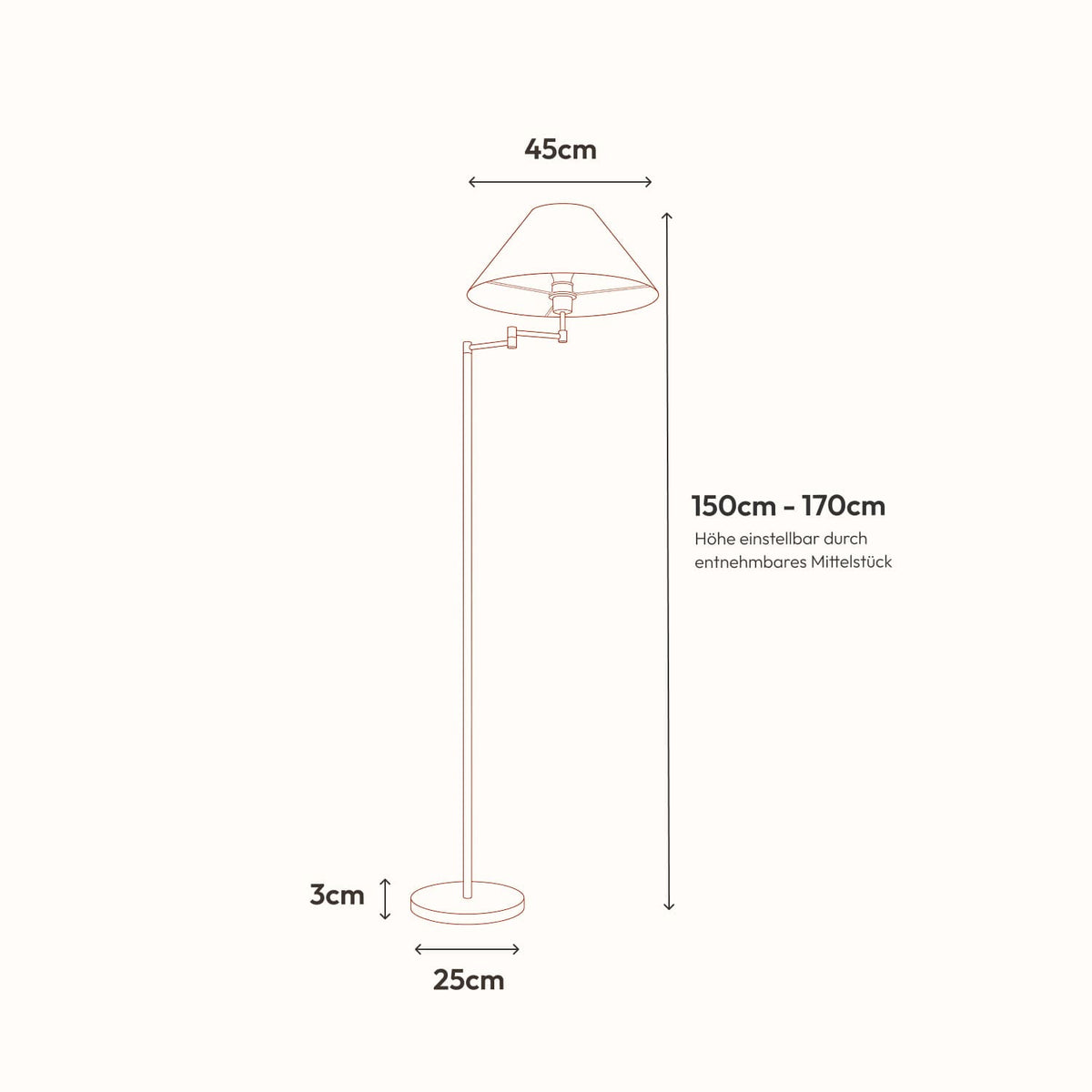 Melo floor lamp
