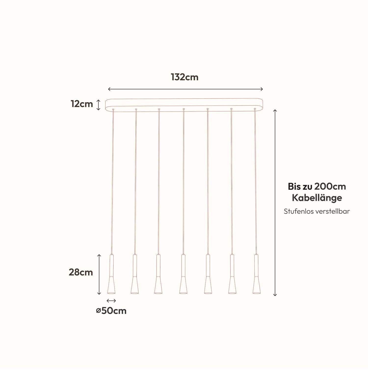 Solea pendant light