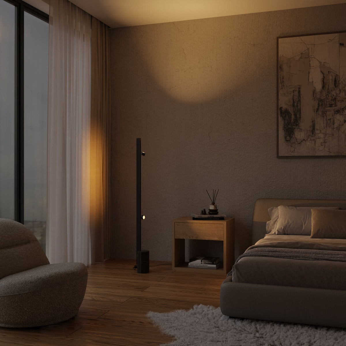 Azena modular floor lamp