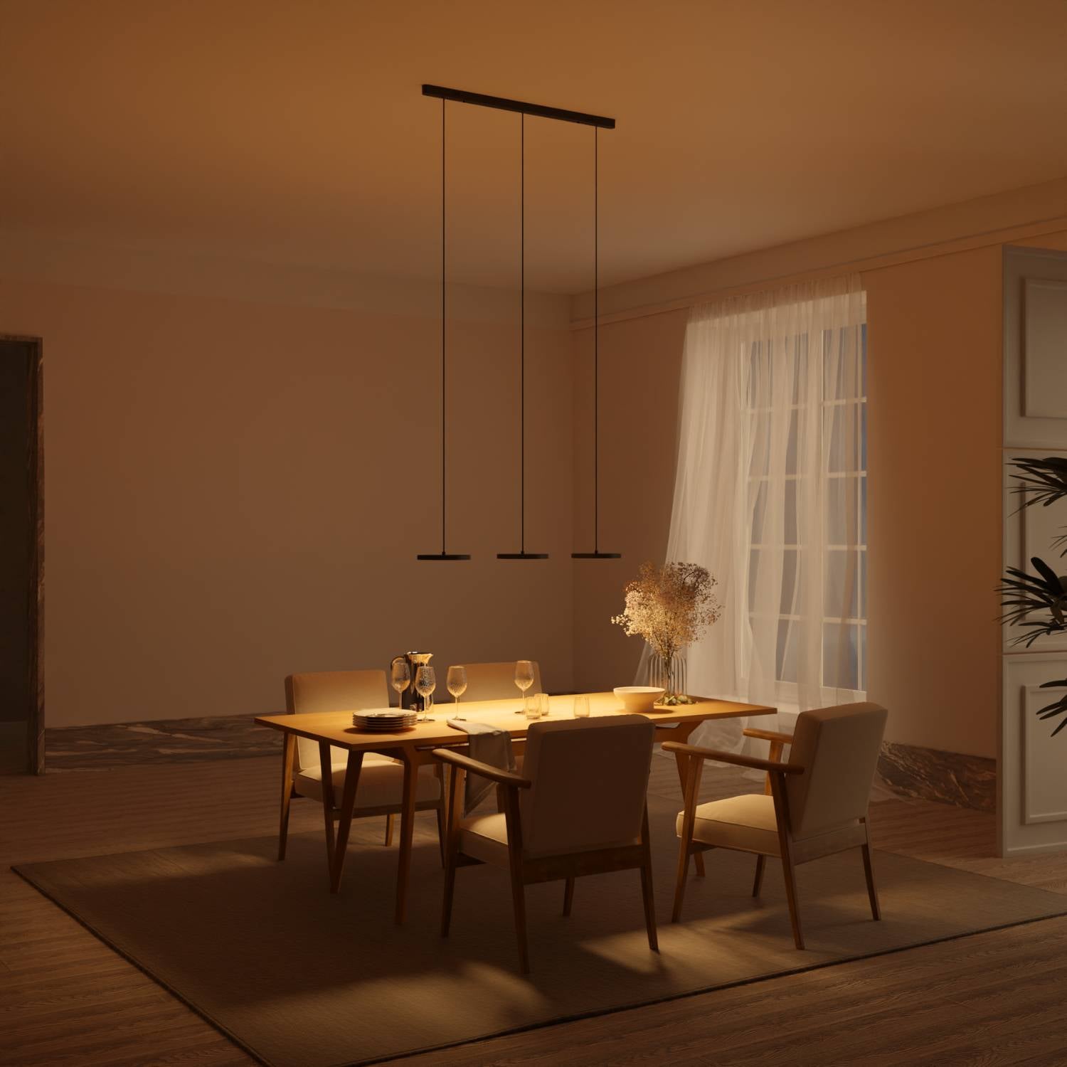 DALI-2 DT8: Evanos pendant light