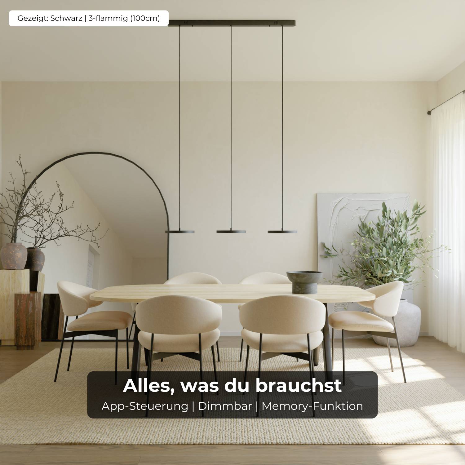 DALI-2 DT8: Evanos pendant light