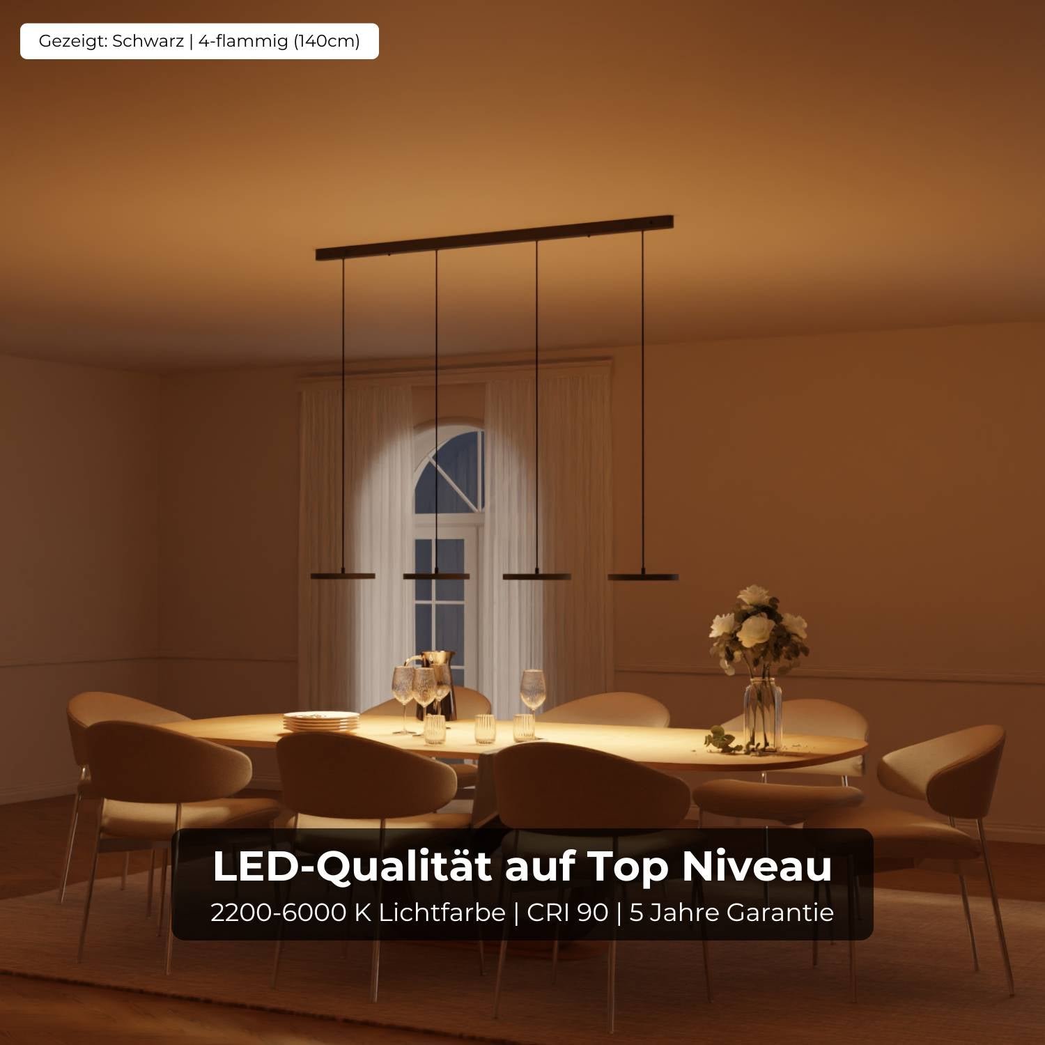 DALI-2 DT8: Evanos pendant light