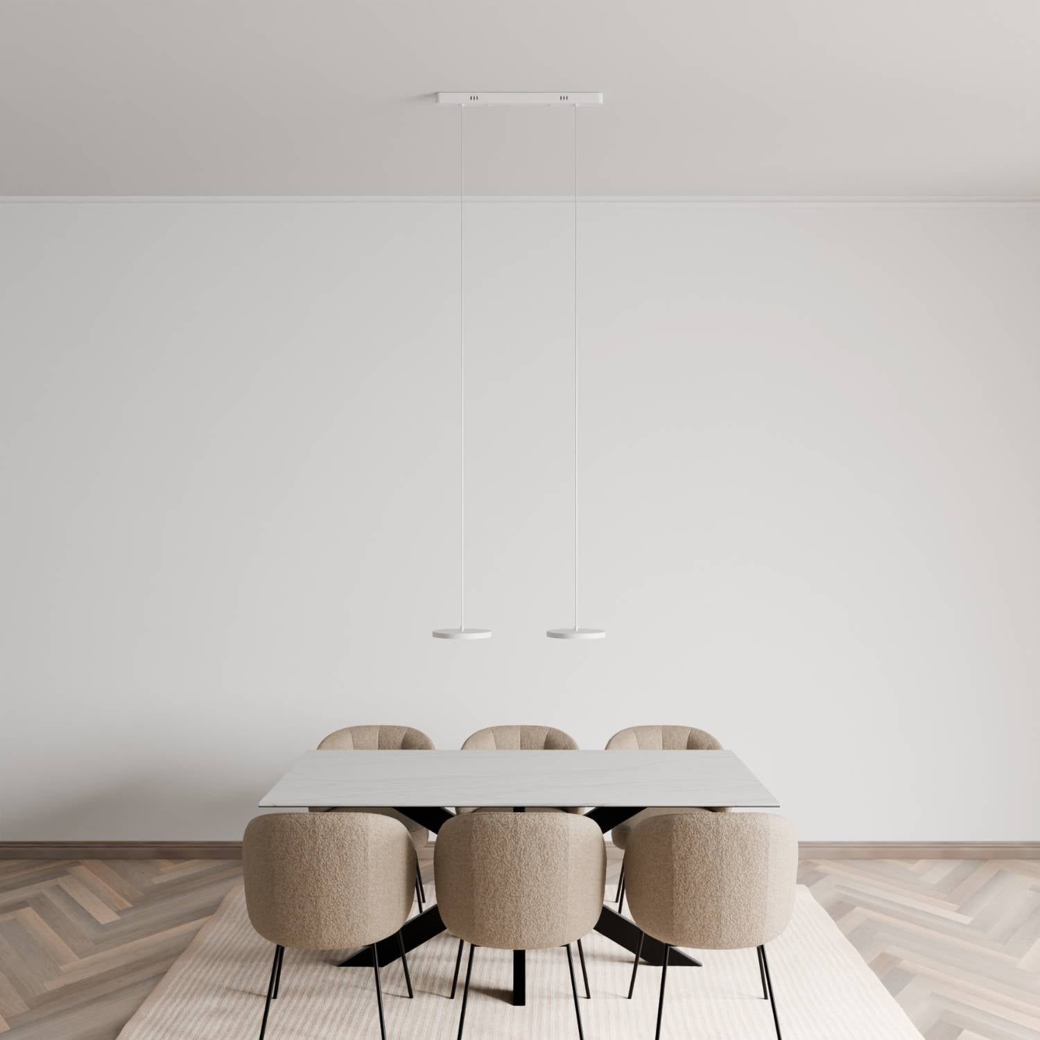 DALI-2 DT8: Evanos pendant light