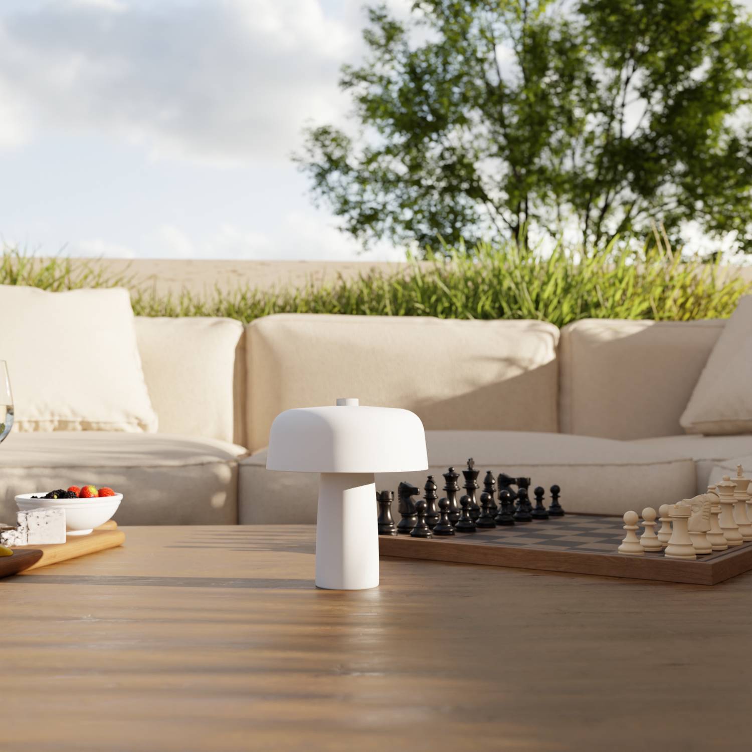 Lanea battery table lamp
