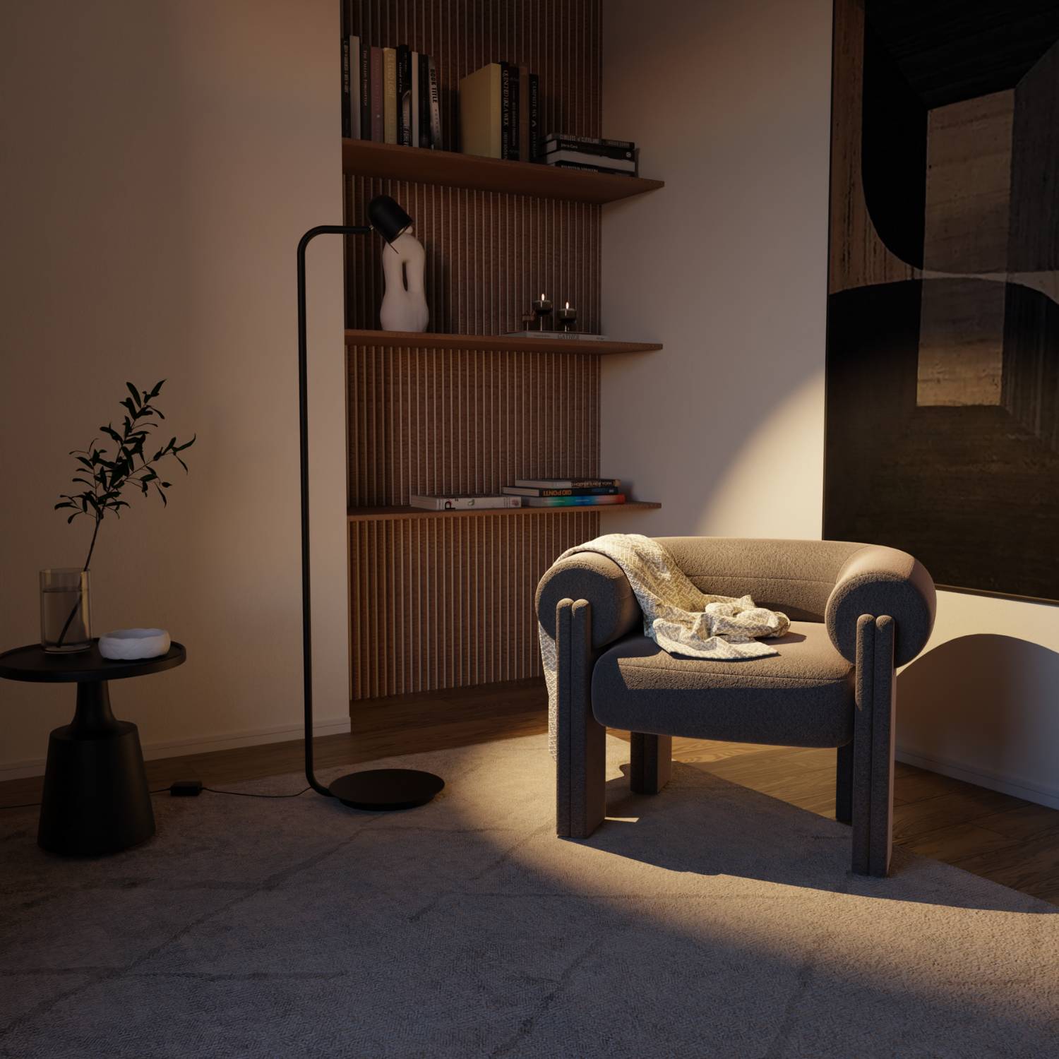 Lapan floor lamp