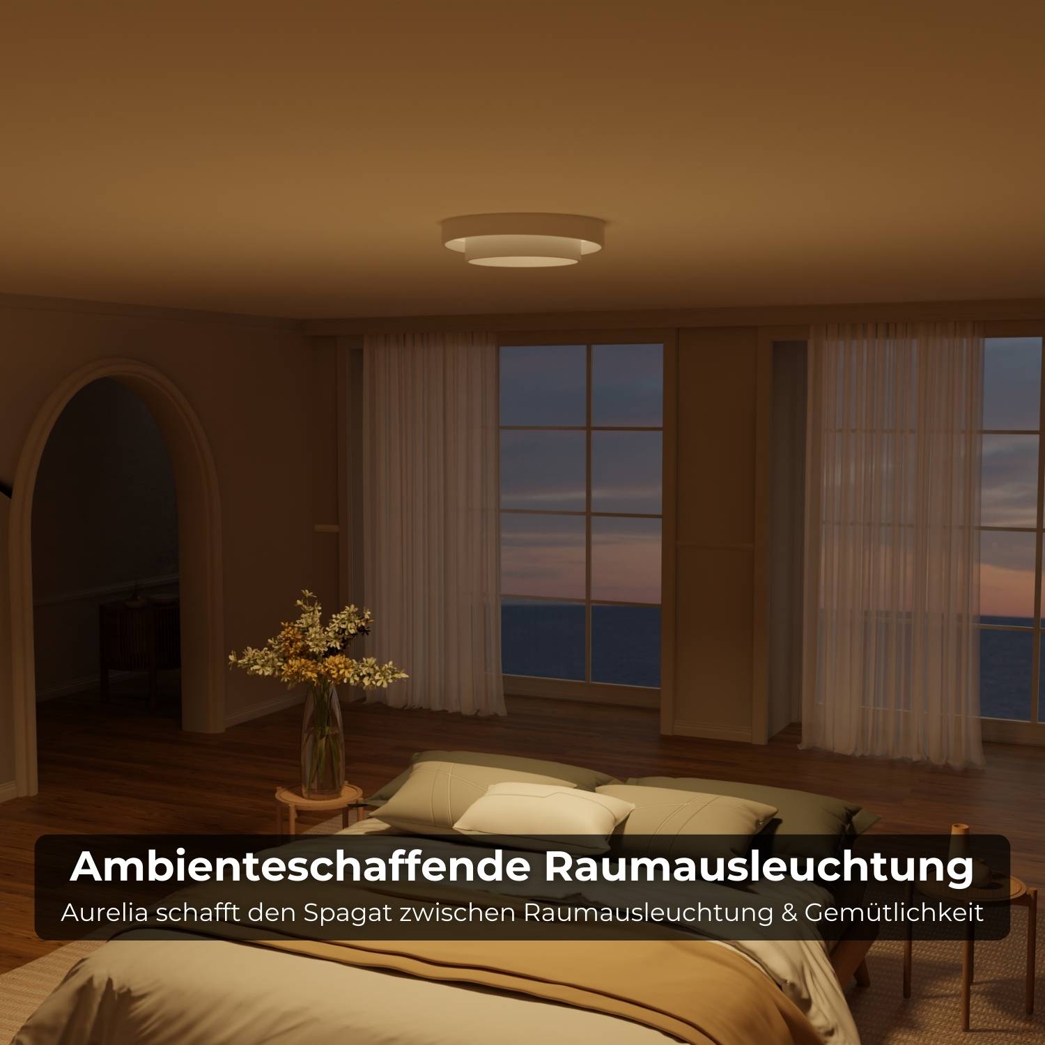 Aurelia ceiling light