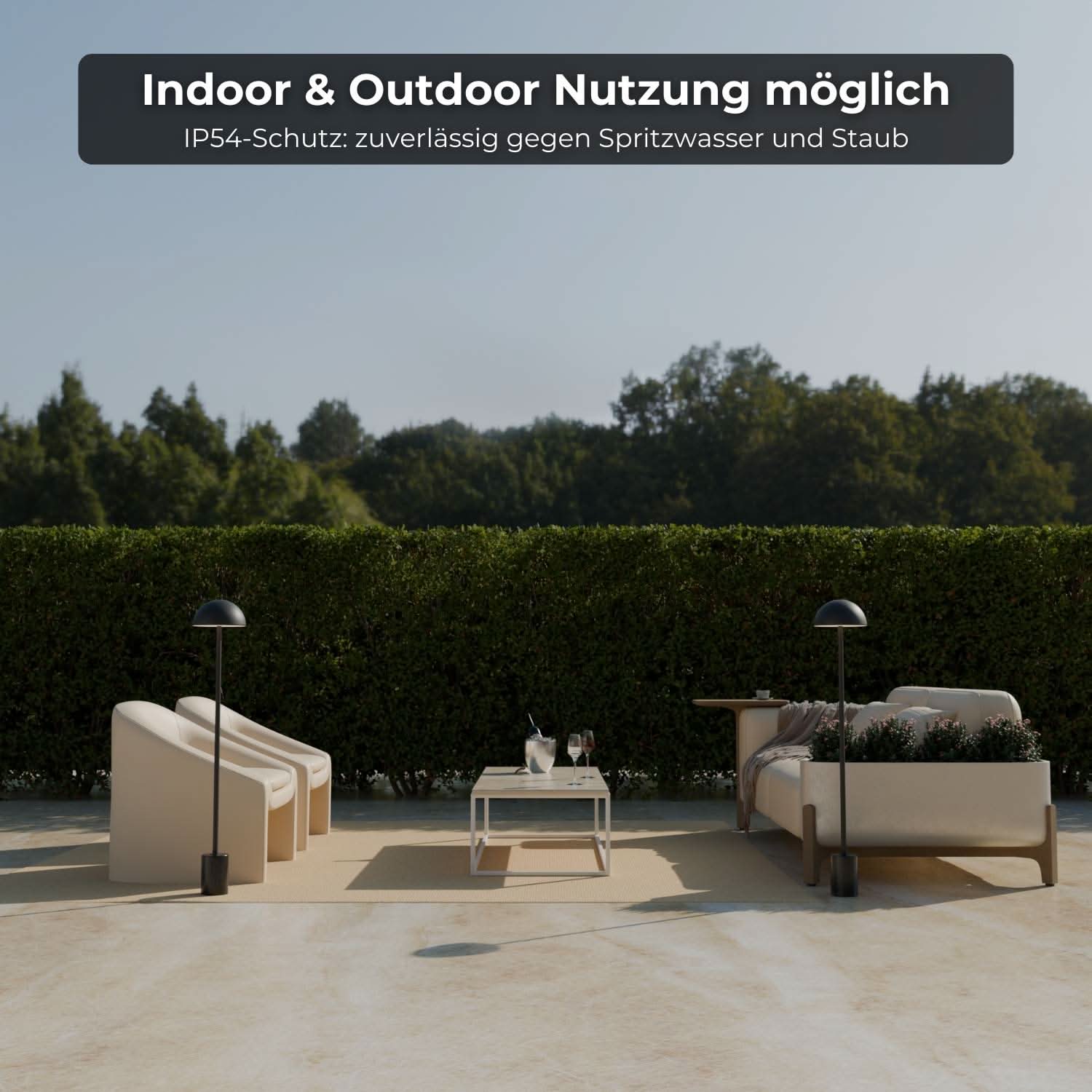 Aurora battery floor lamp