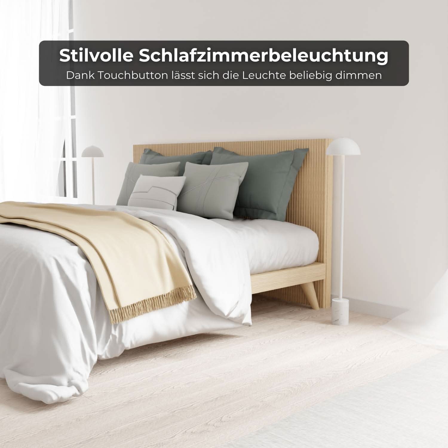 Aurora battery floor lamp