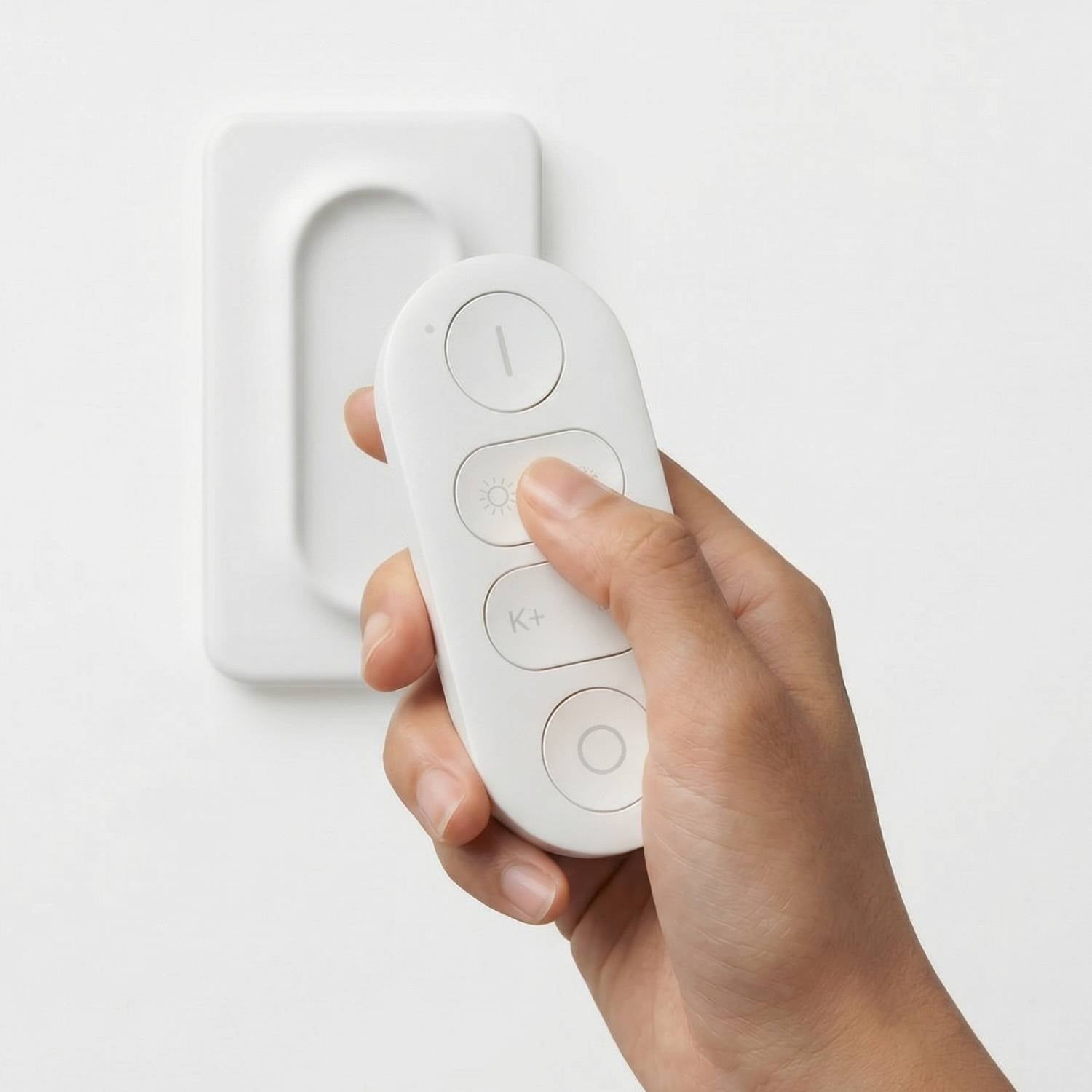Noah V2 remote control with wall mount