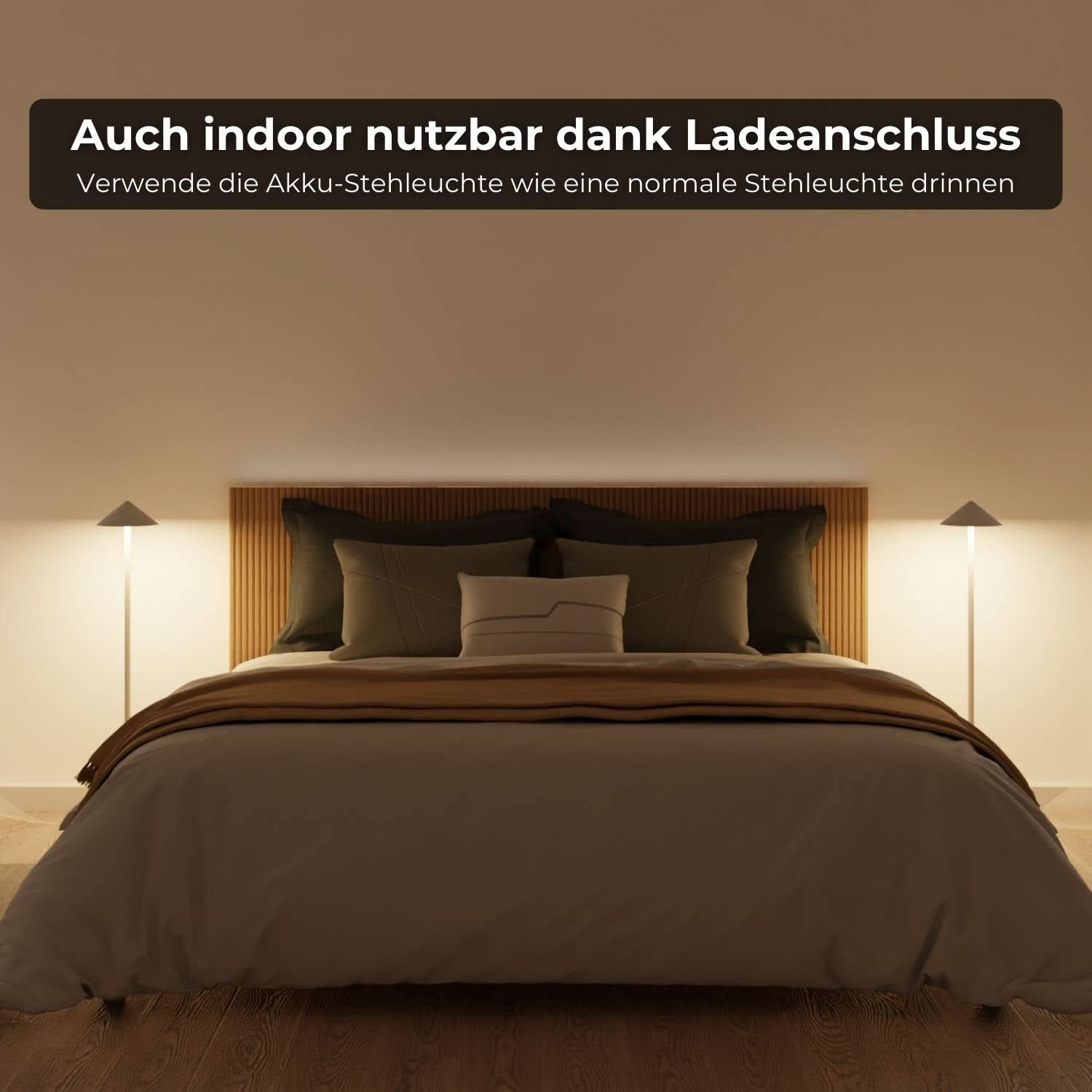 Saphira battery floor lamp