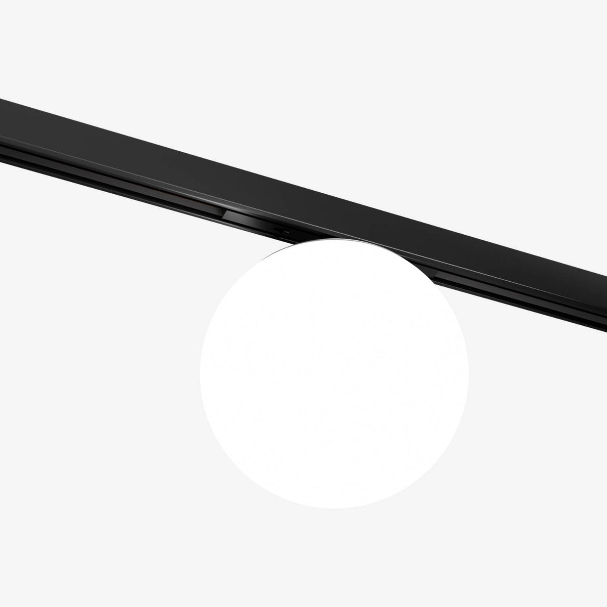 Track system: glass globe module