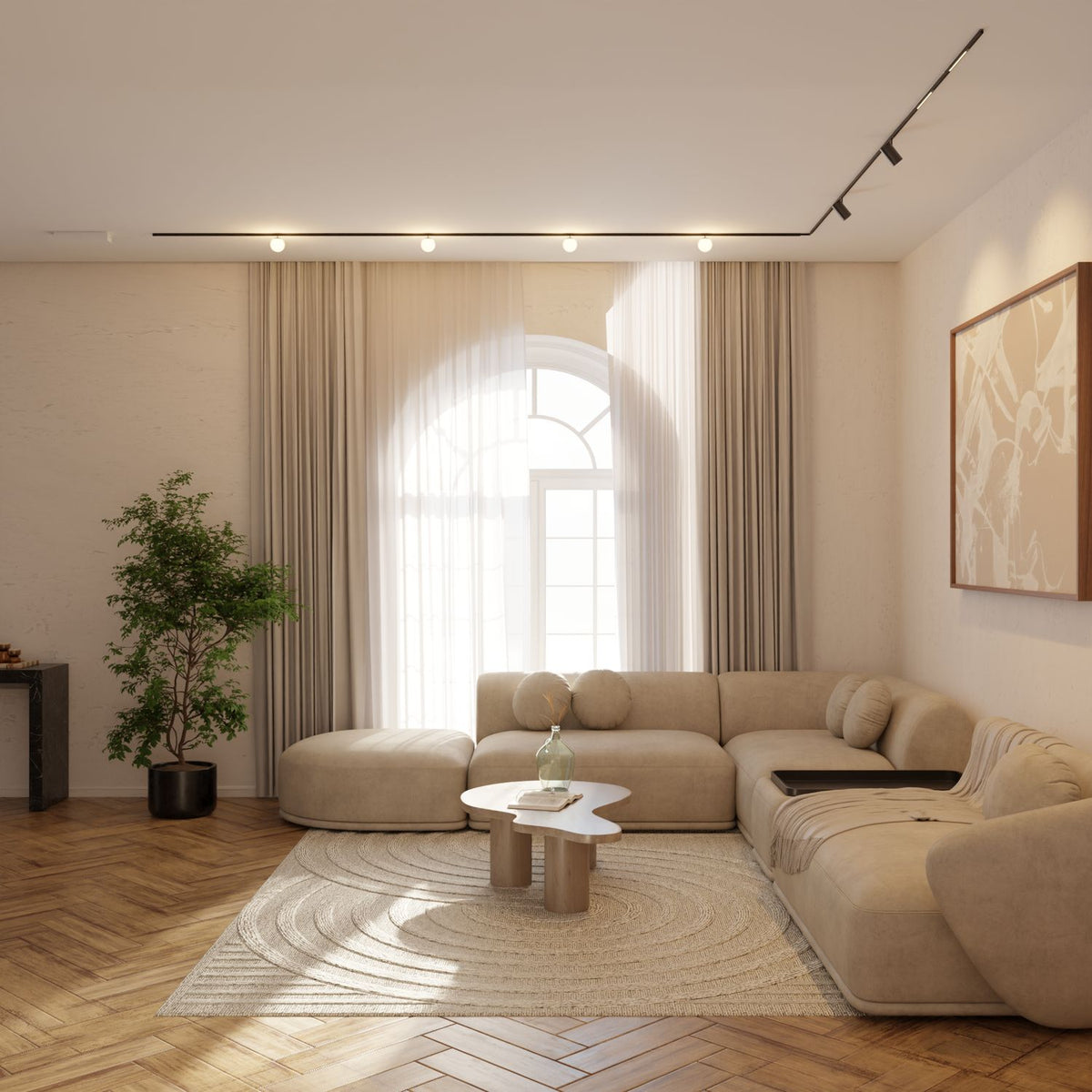 Trevo modular rail system