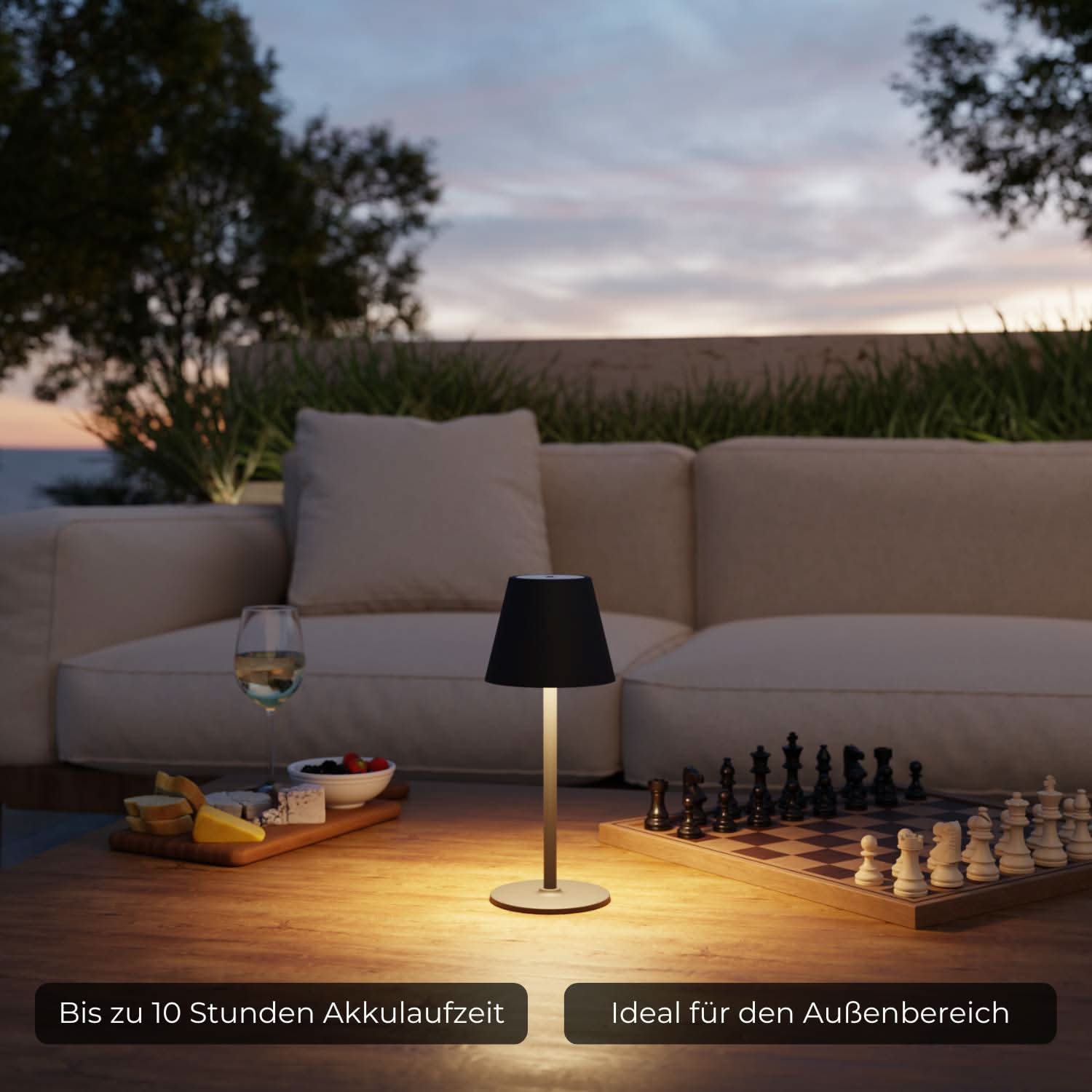 Velaris battery table lamp