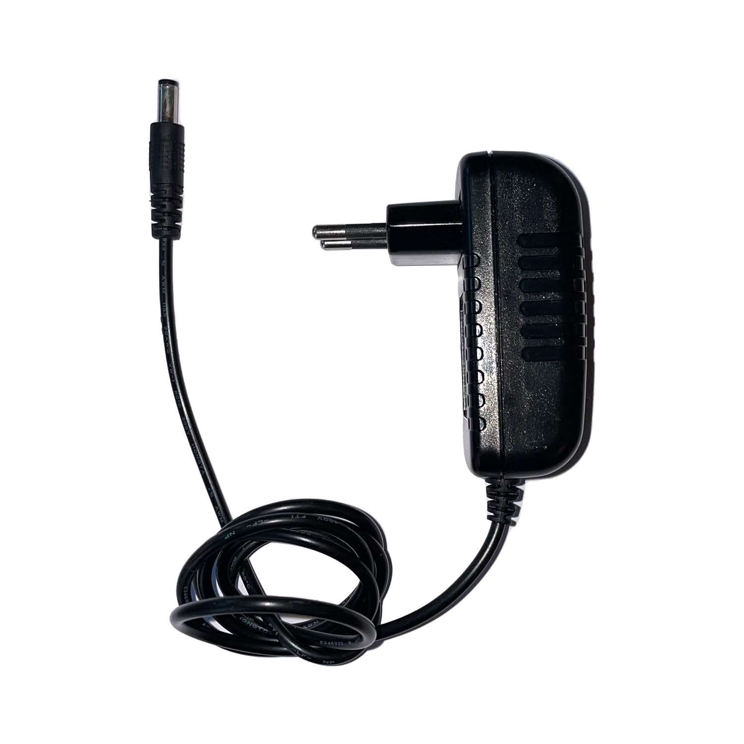 24W 12V 2A power supply with DC plug (2.5/5.5mm)