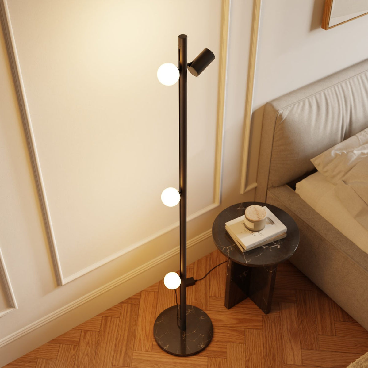 Hula modular floor lamp