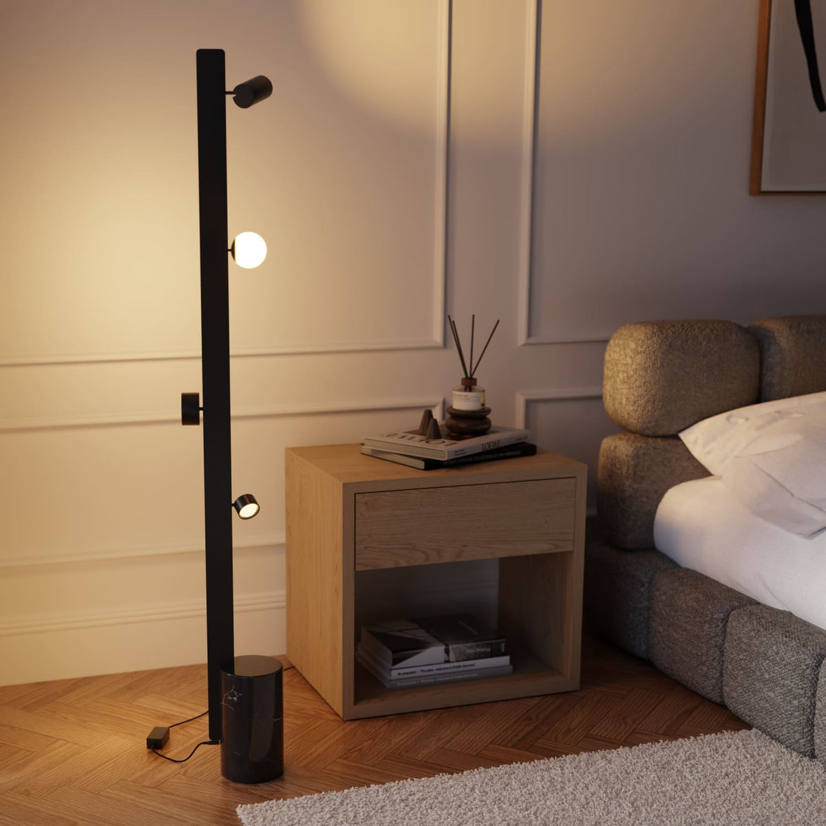 Azena modular floor lamp