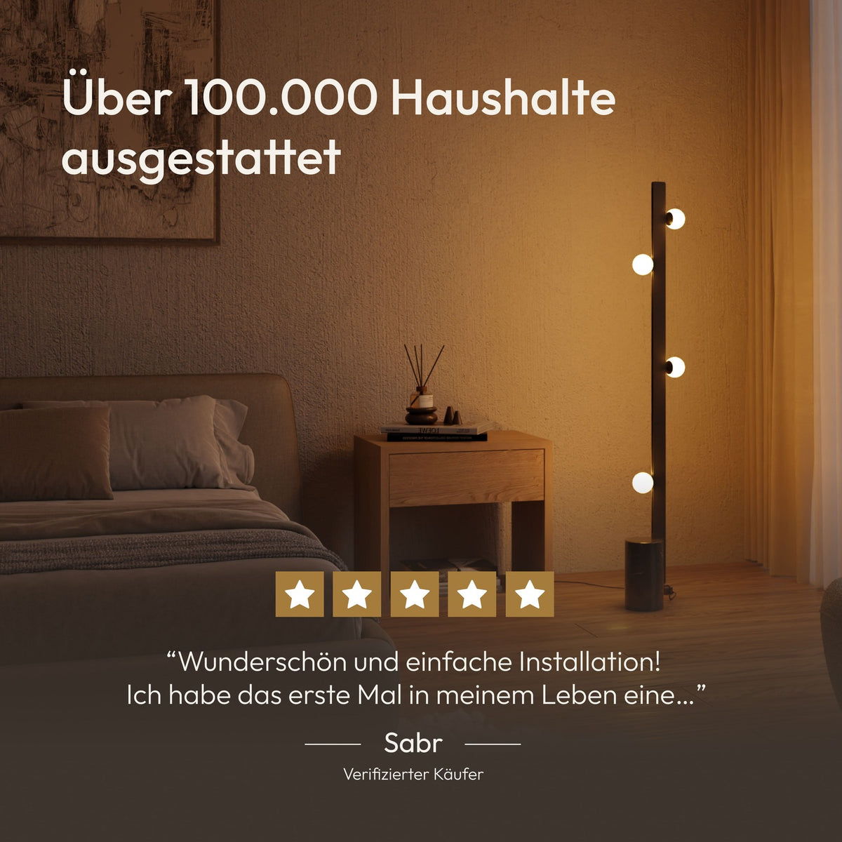 Azena modular floor lamp