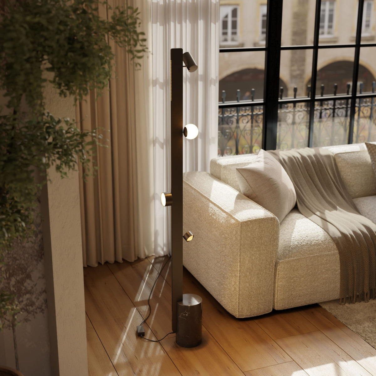 Azena modular floor lamp