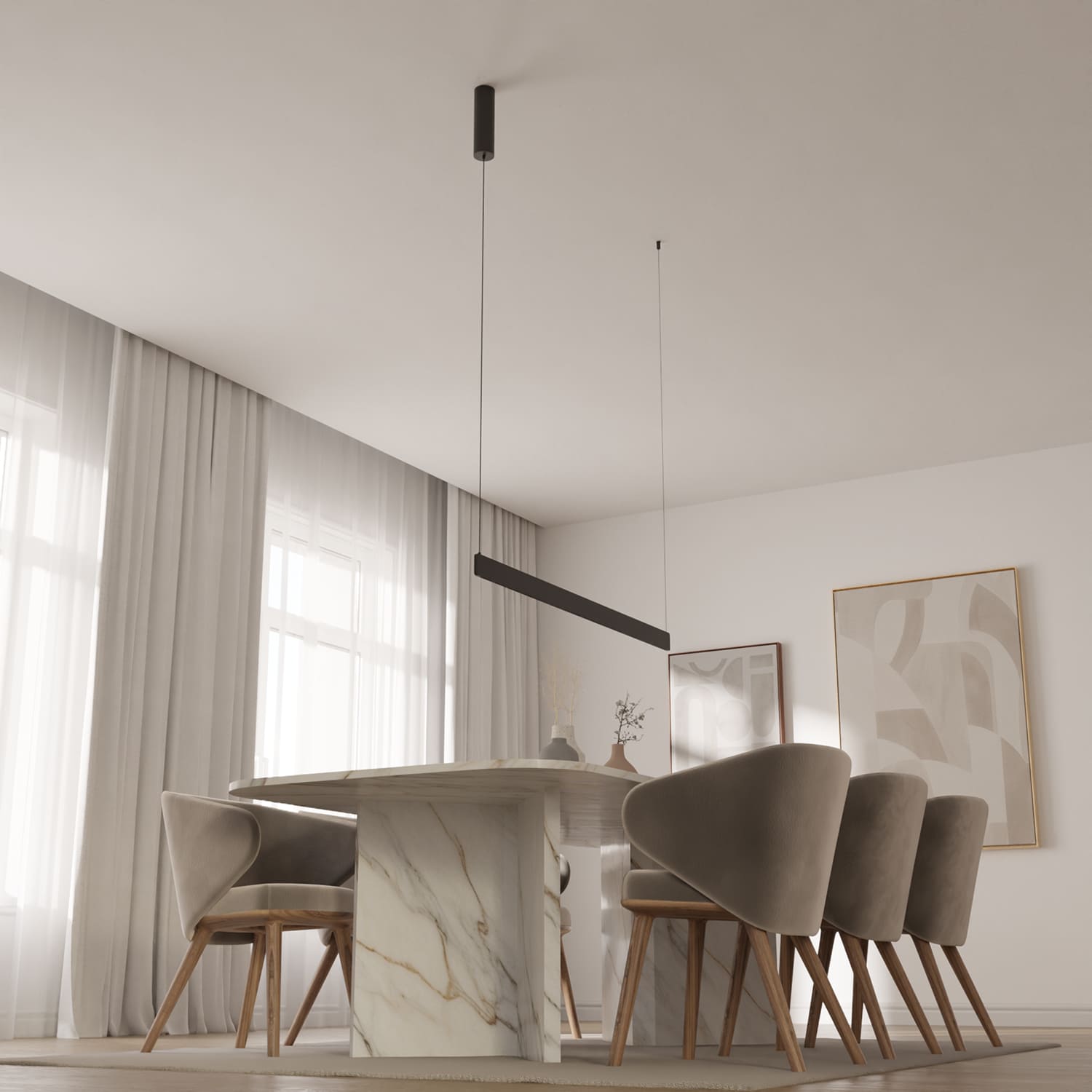 Cera pendant light