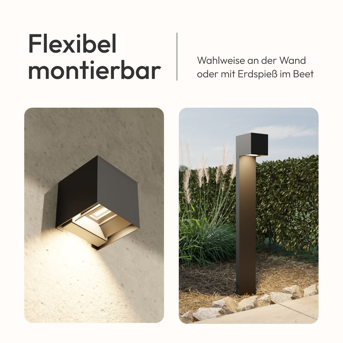 Havis solar wall light