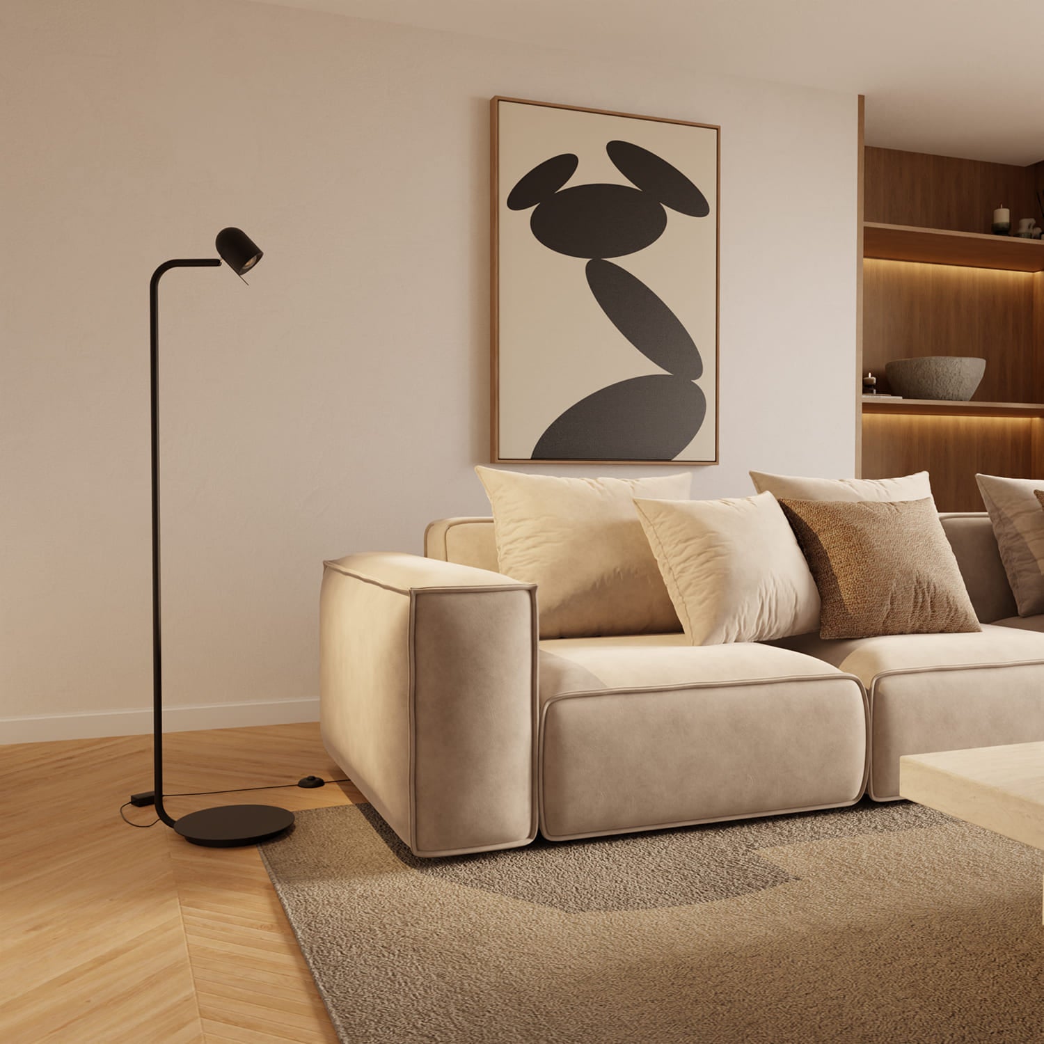 Lapan floor lamp