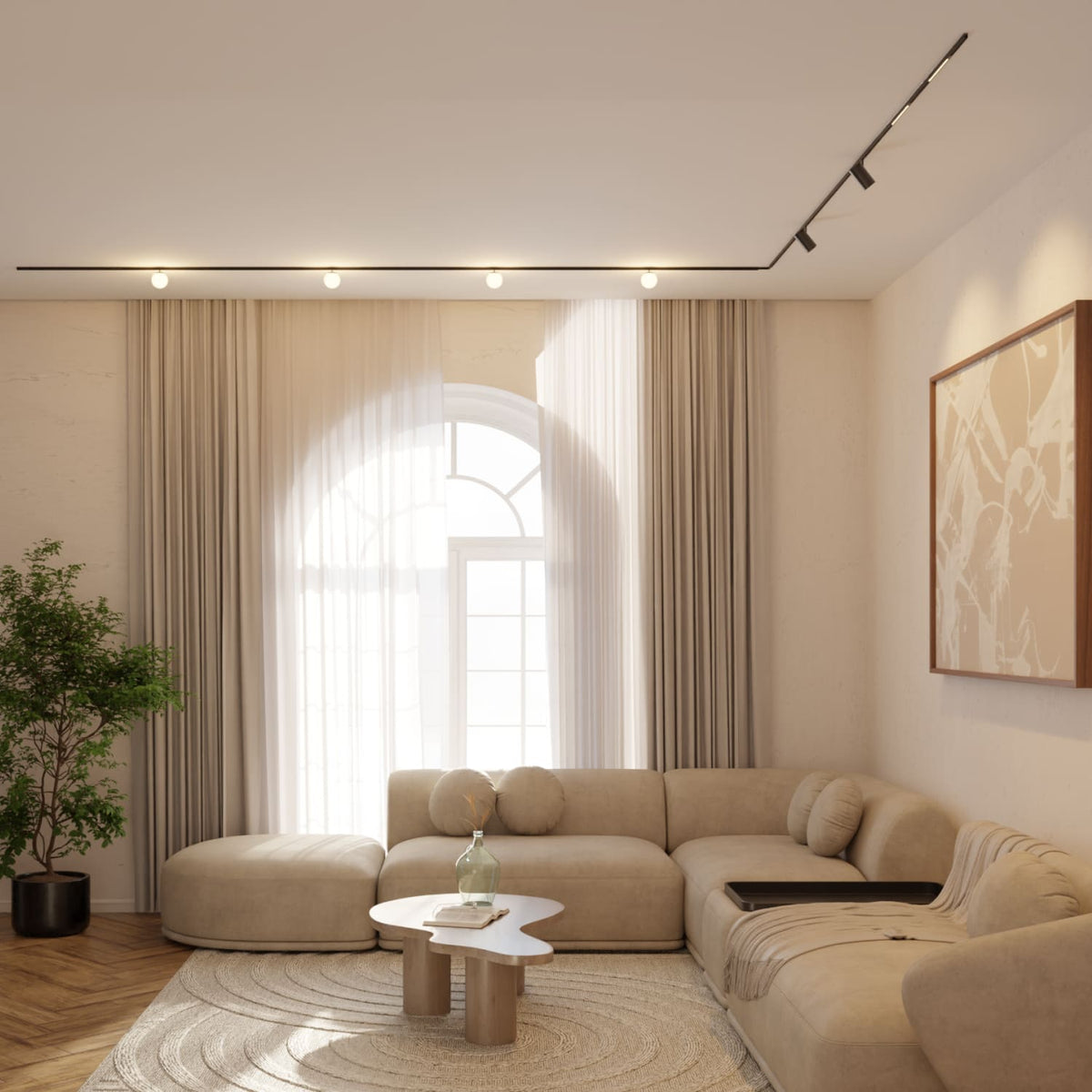Trevo modular rail system
