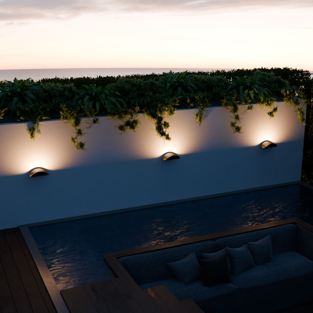 Velu wall light