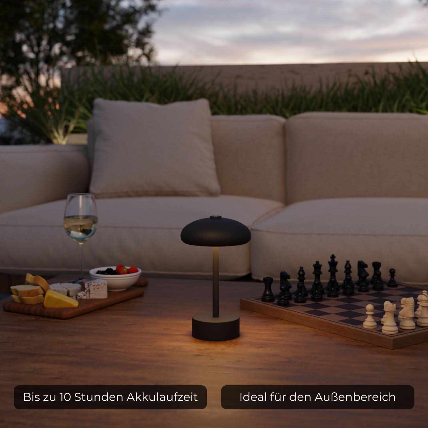 Elario battery-powered table lamp