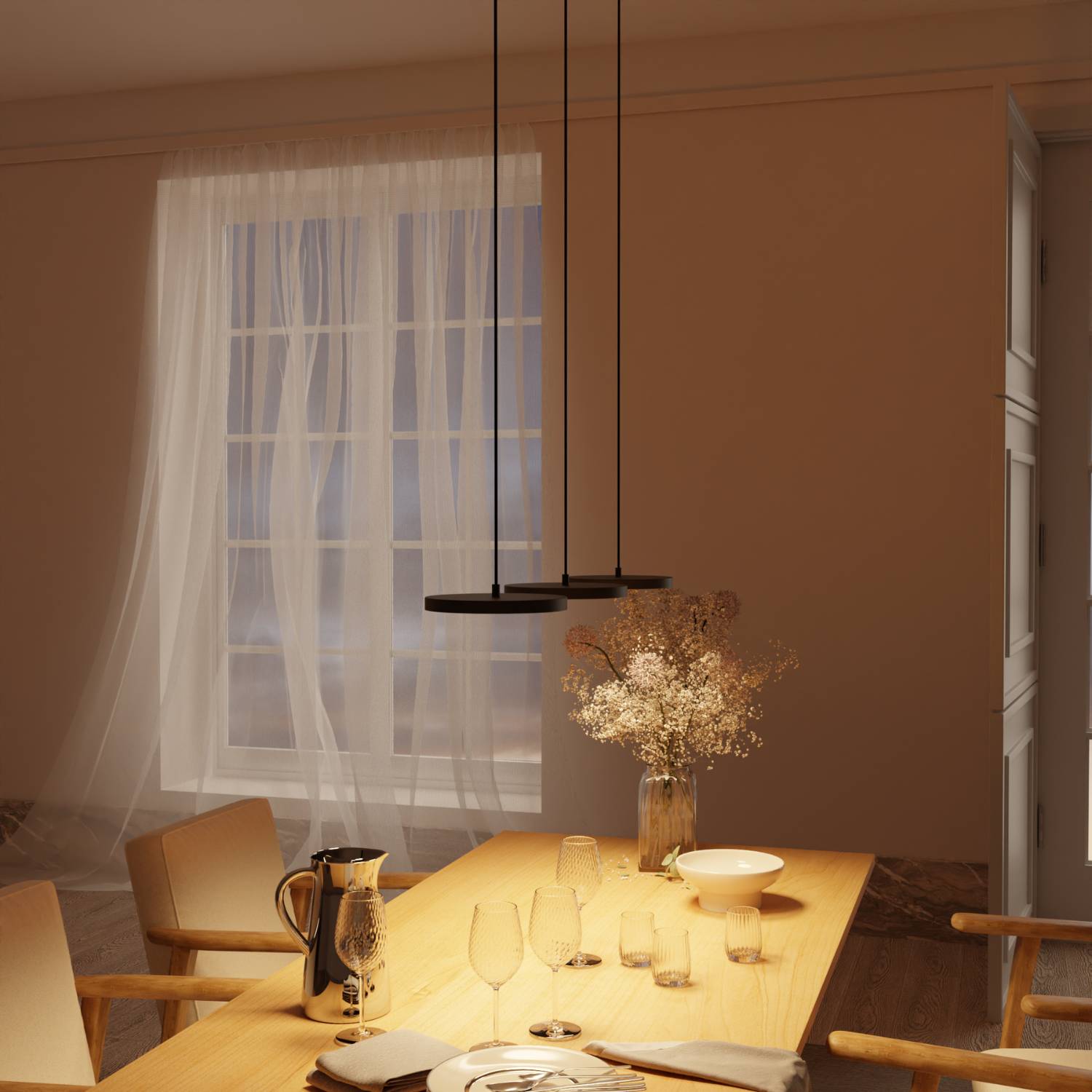 DALI-2 DT8: Evanos pendant light