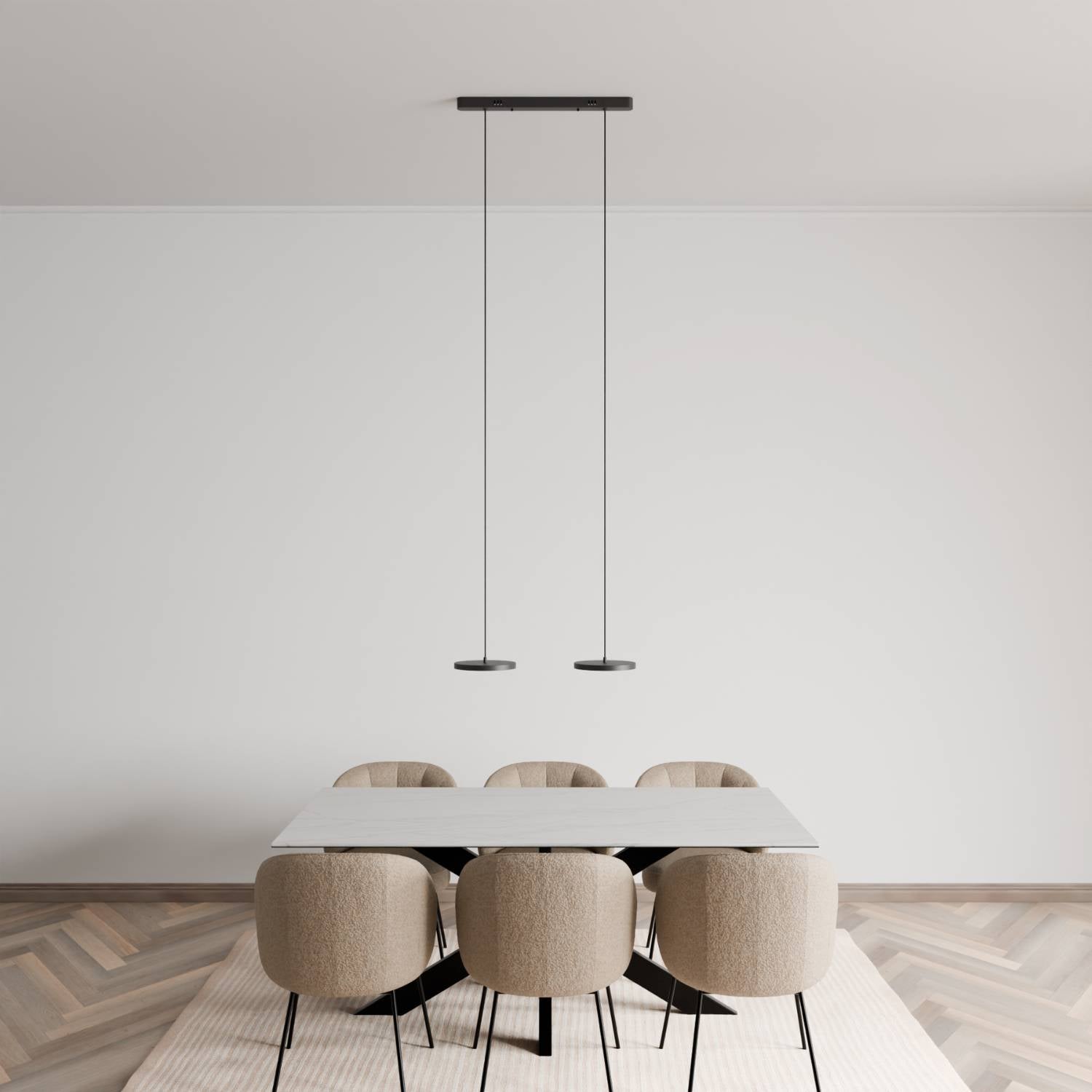 DALI-2 DT8: Evanos pendant light