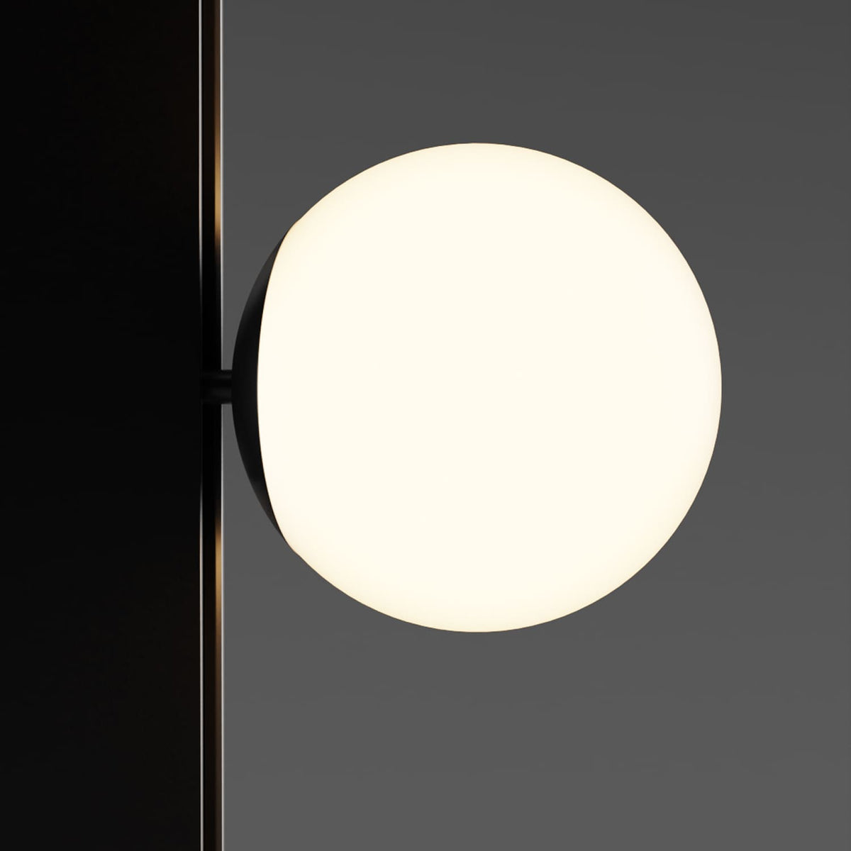 Track system: glass globe module