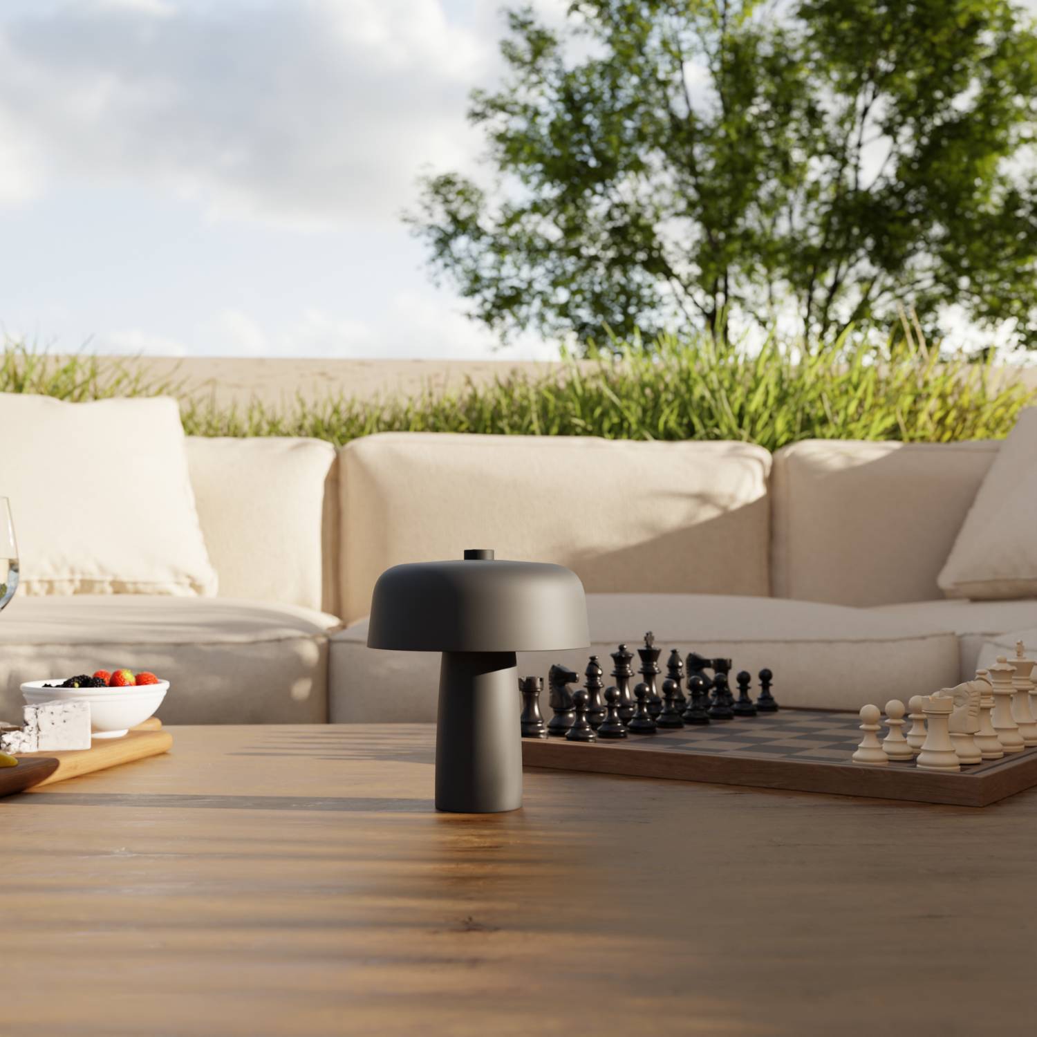 Lanea battery table lamp