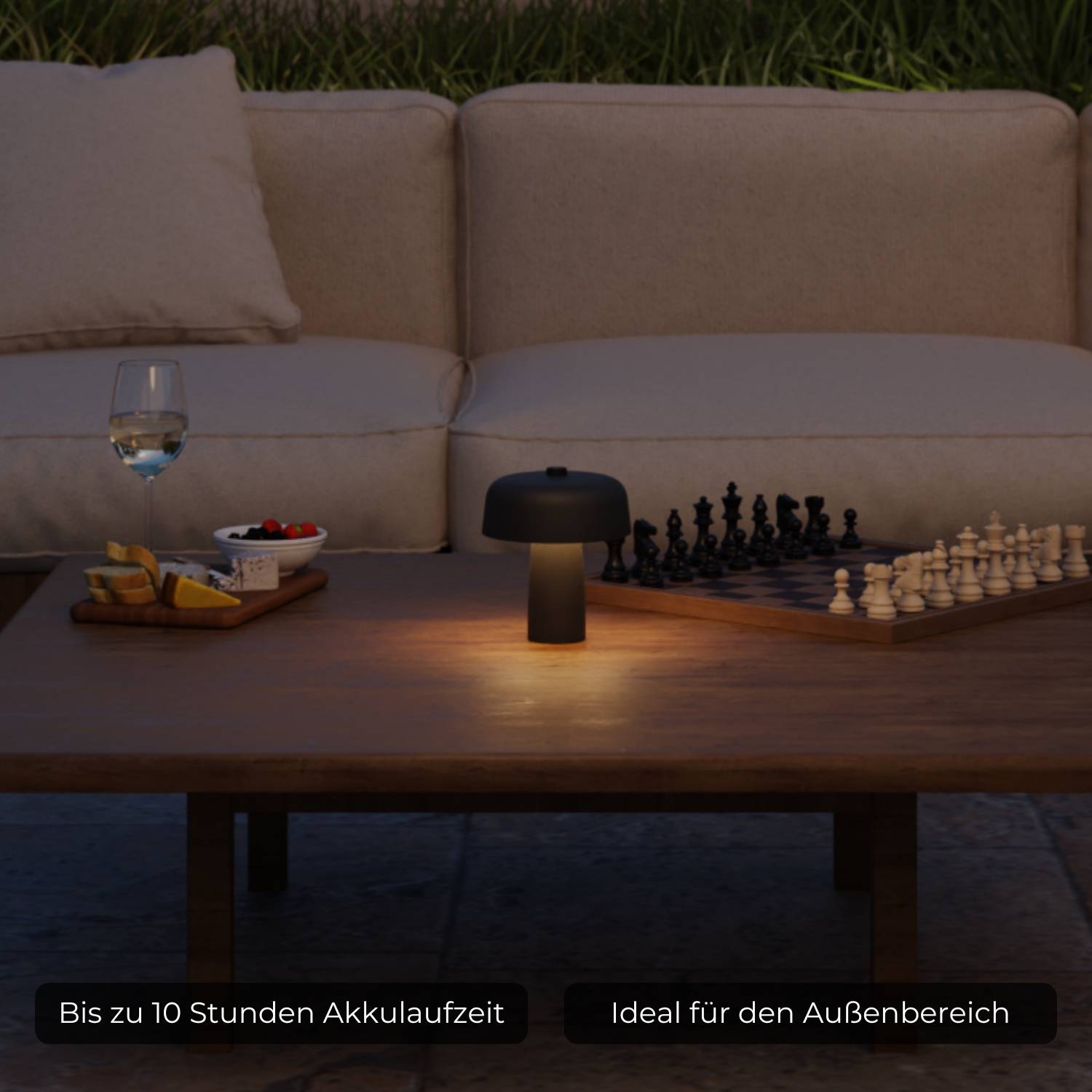 Lanea battery table lamp