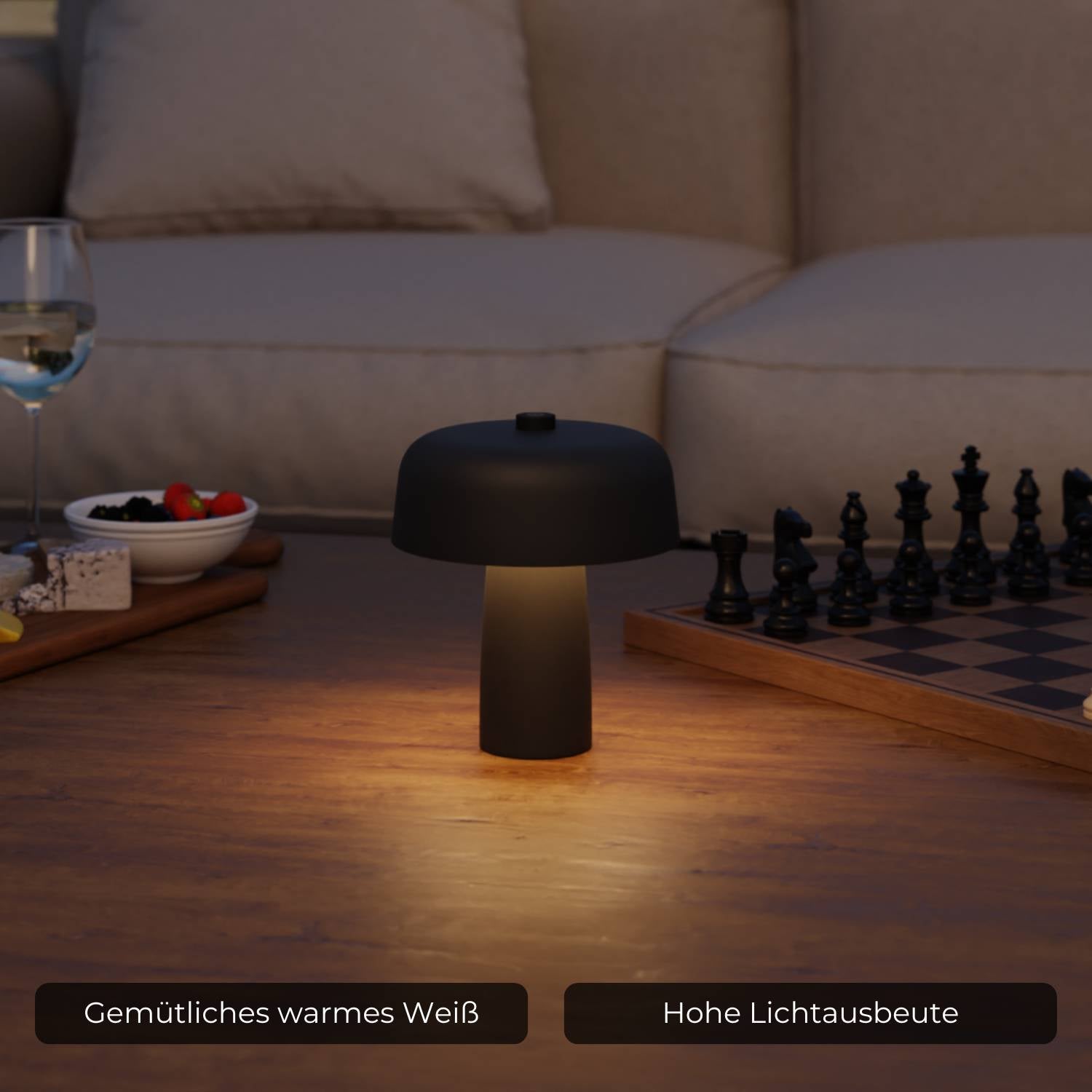Lanea battery table lamp