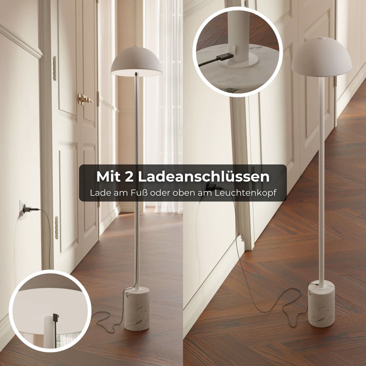 Aurora battery floor lamp