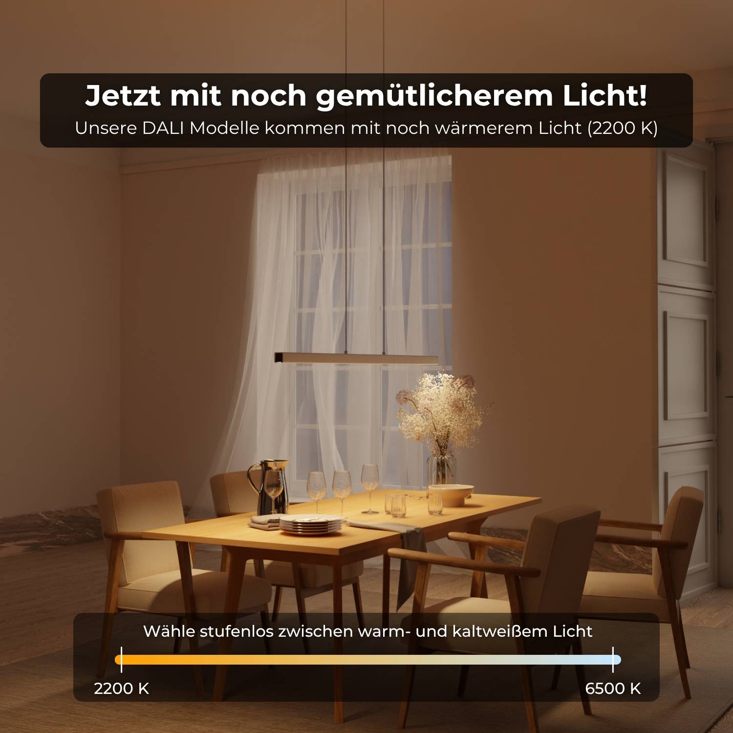 DALI-2 DT8: Calimera pendant light