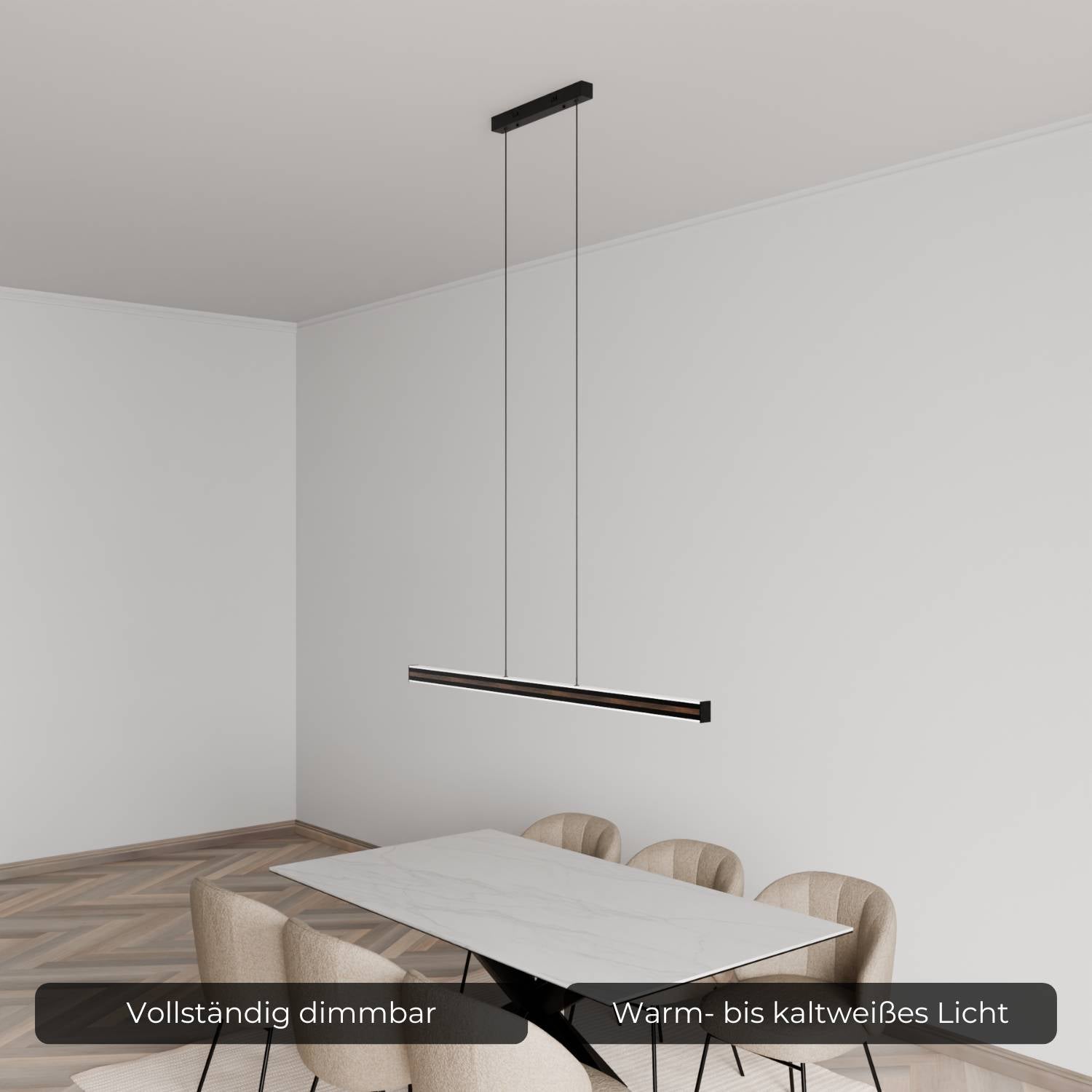 DALI-2 DT8: Kalea pendant light