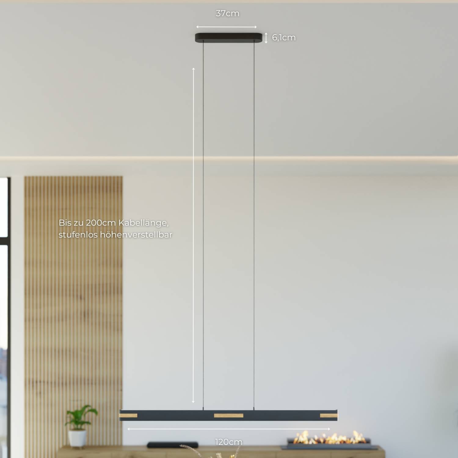 Rodos pendant light