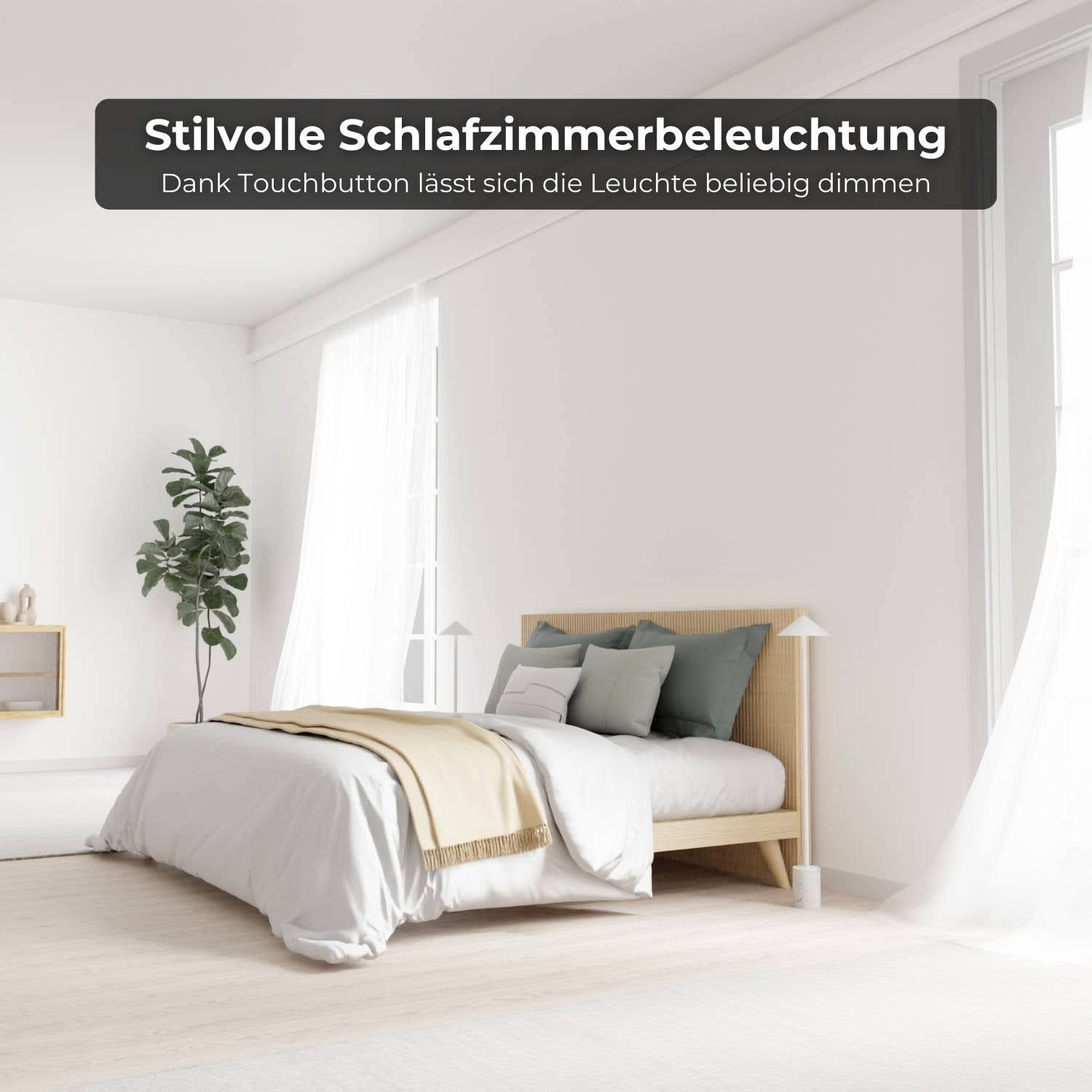 Saphira battery floor lamp