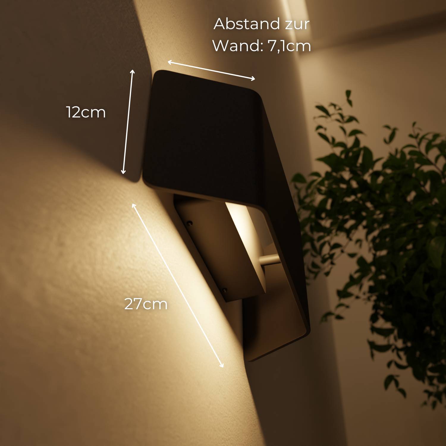 Ombra wall light
