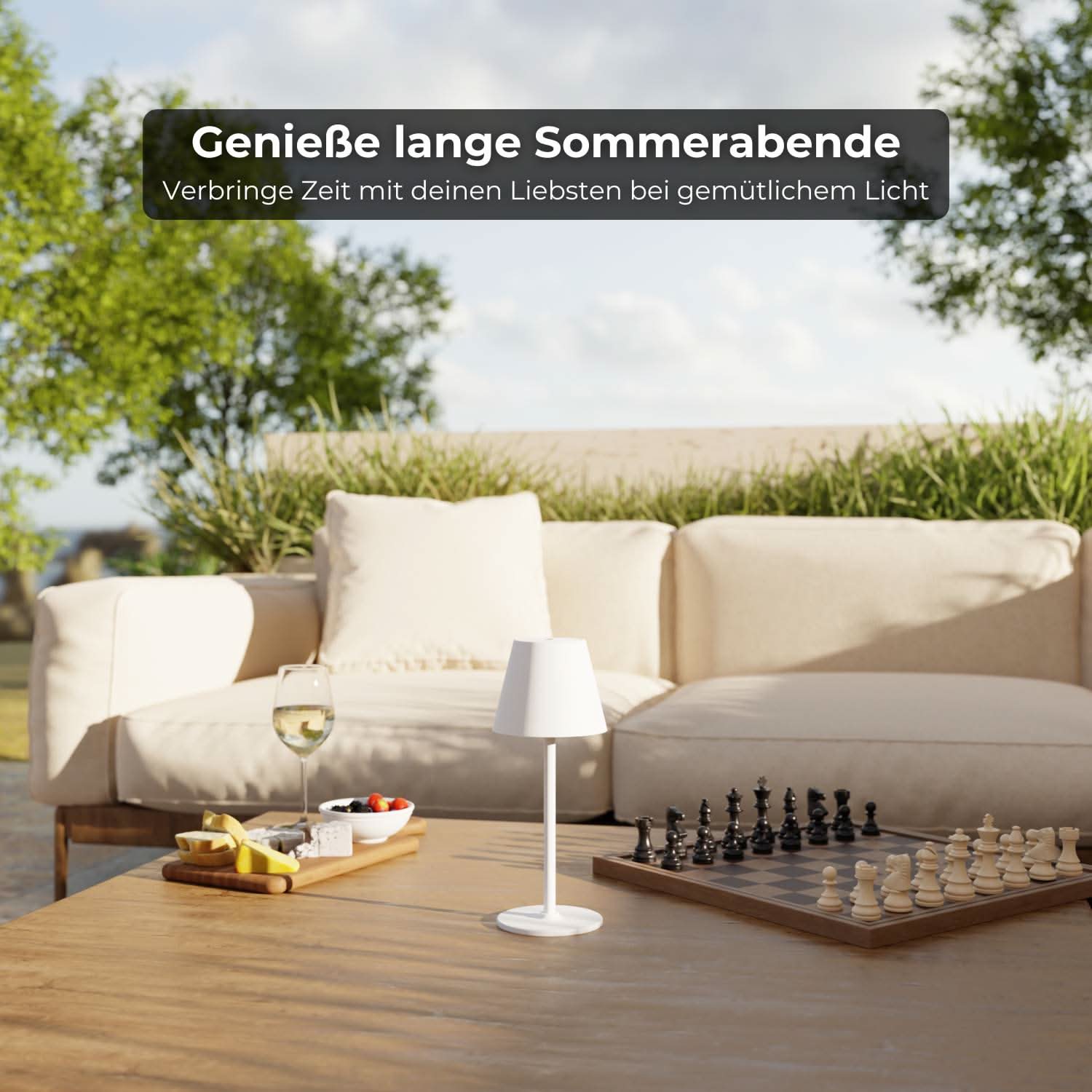 Velaris battery table lamp